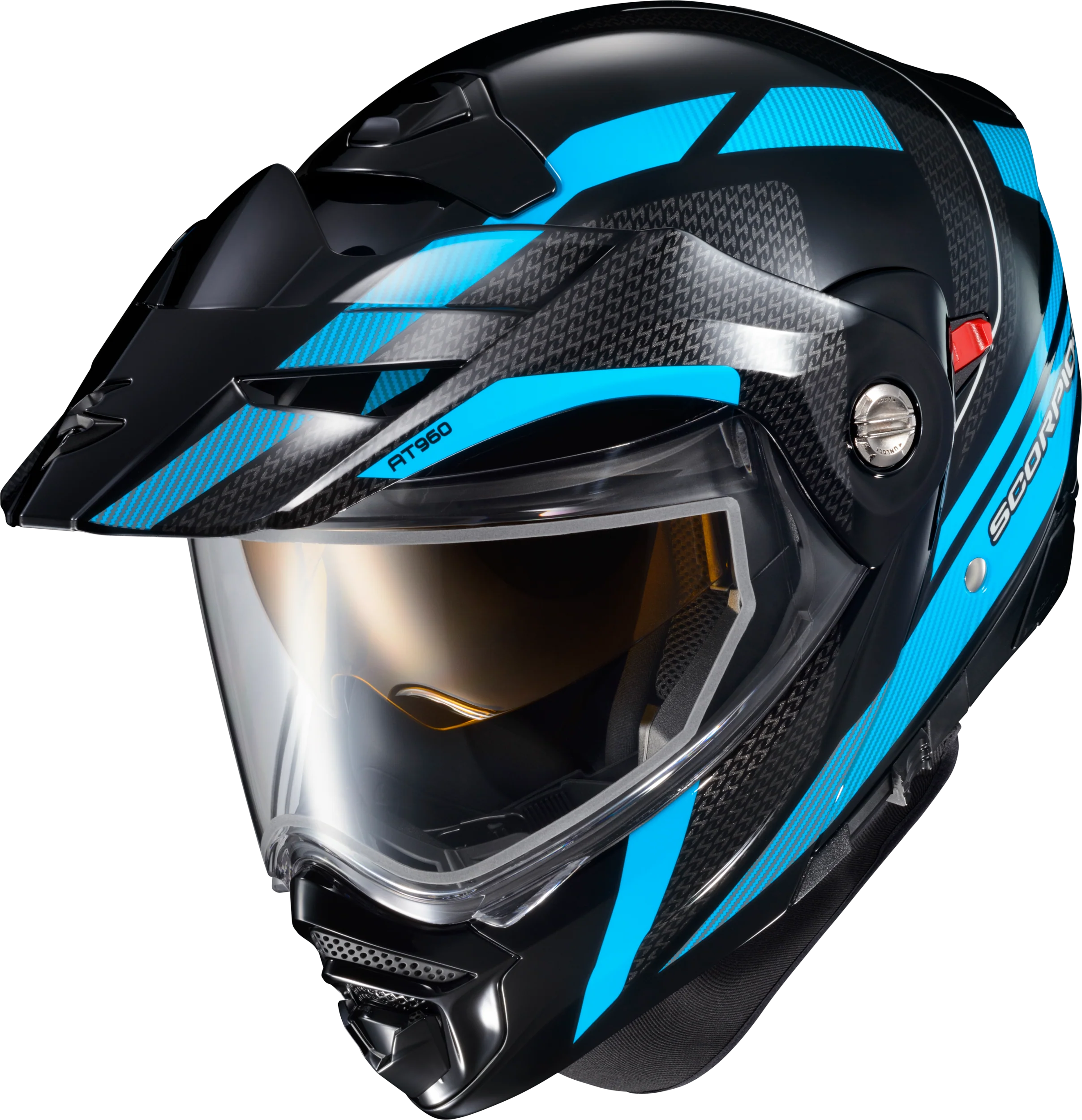 Exo At960 Cold Weather Helmet Hicks Light Blue Lg (Electric) - Image 5