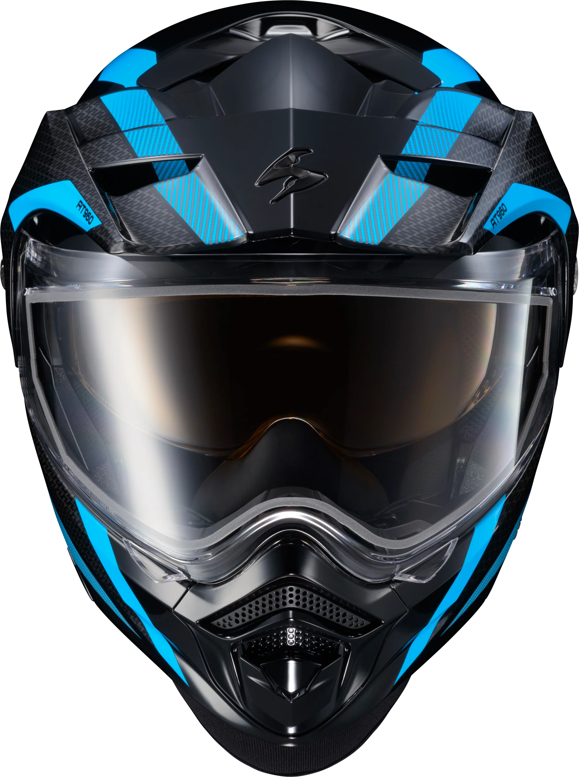 Exo At960 Cold Weather Helmet Hicks Light Blue Xl (Electric) - Image 4