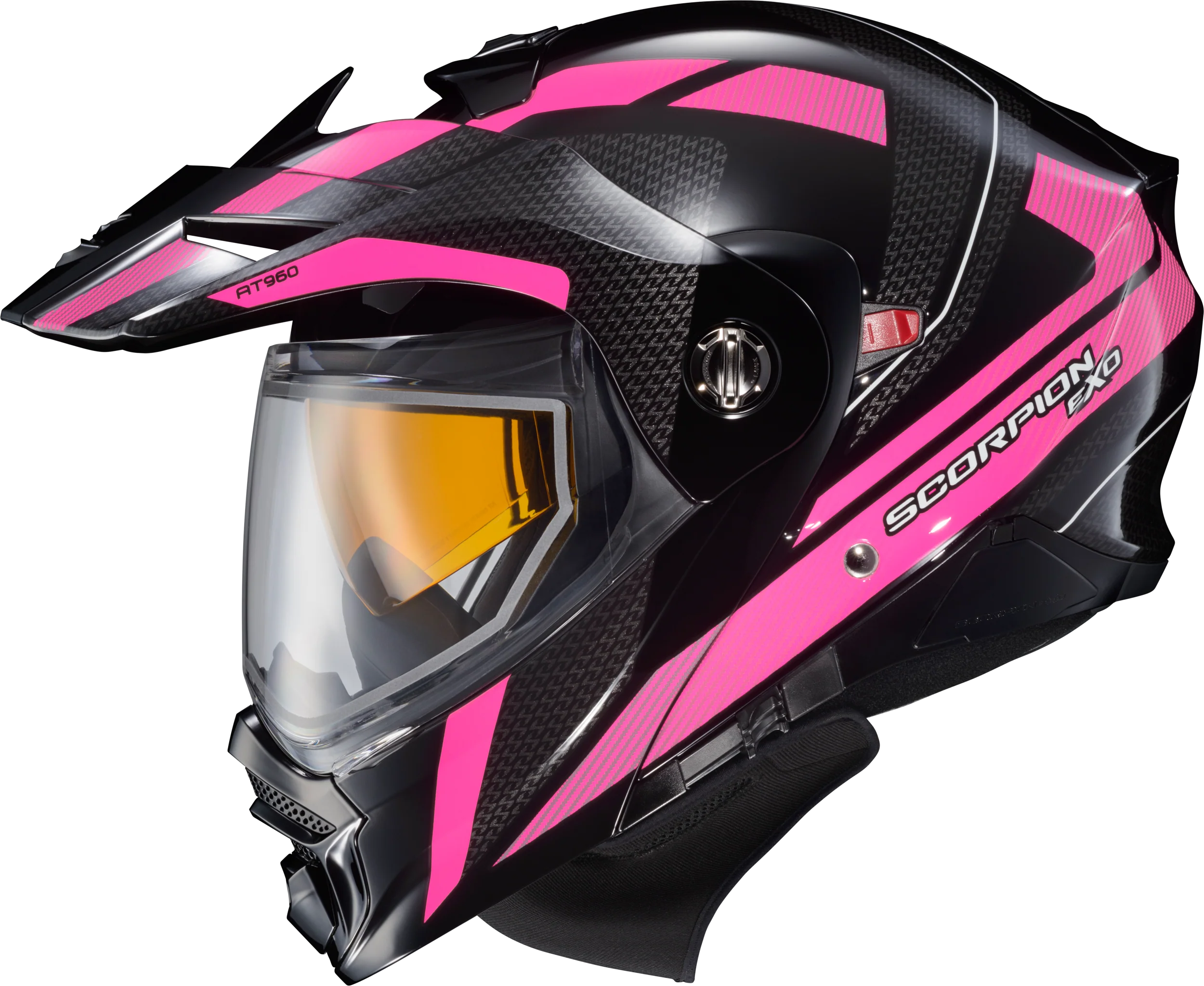 Exo At960 Cold Weather Helmet Hicks Pink 2x (Electric)