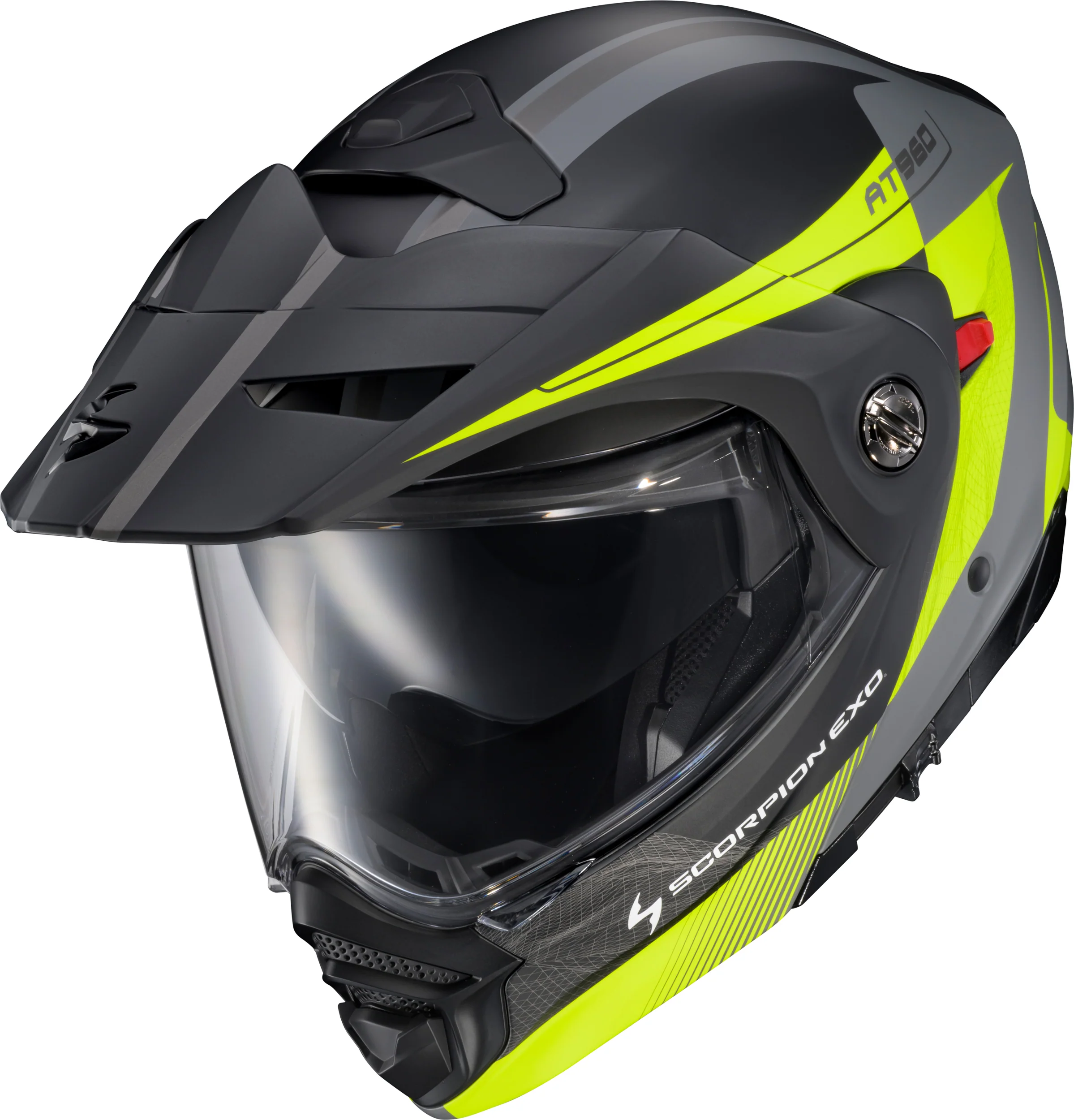 Exo At960 Modular Helmet Topographic 2 Hi Vis/Grey 2x