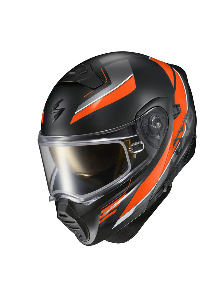 Scorpion - Exo Gt930 Cold Weather Helmet Modulus Orange Sm (Dual Pane) - Image 6