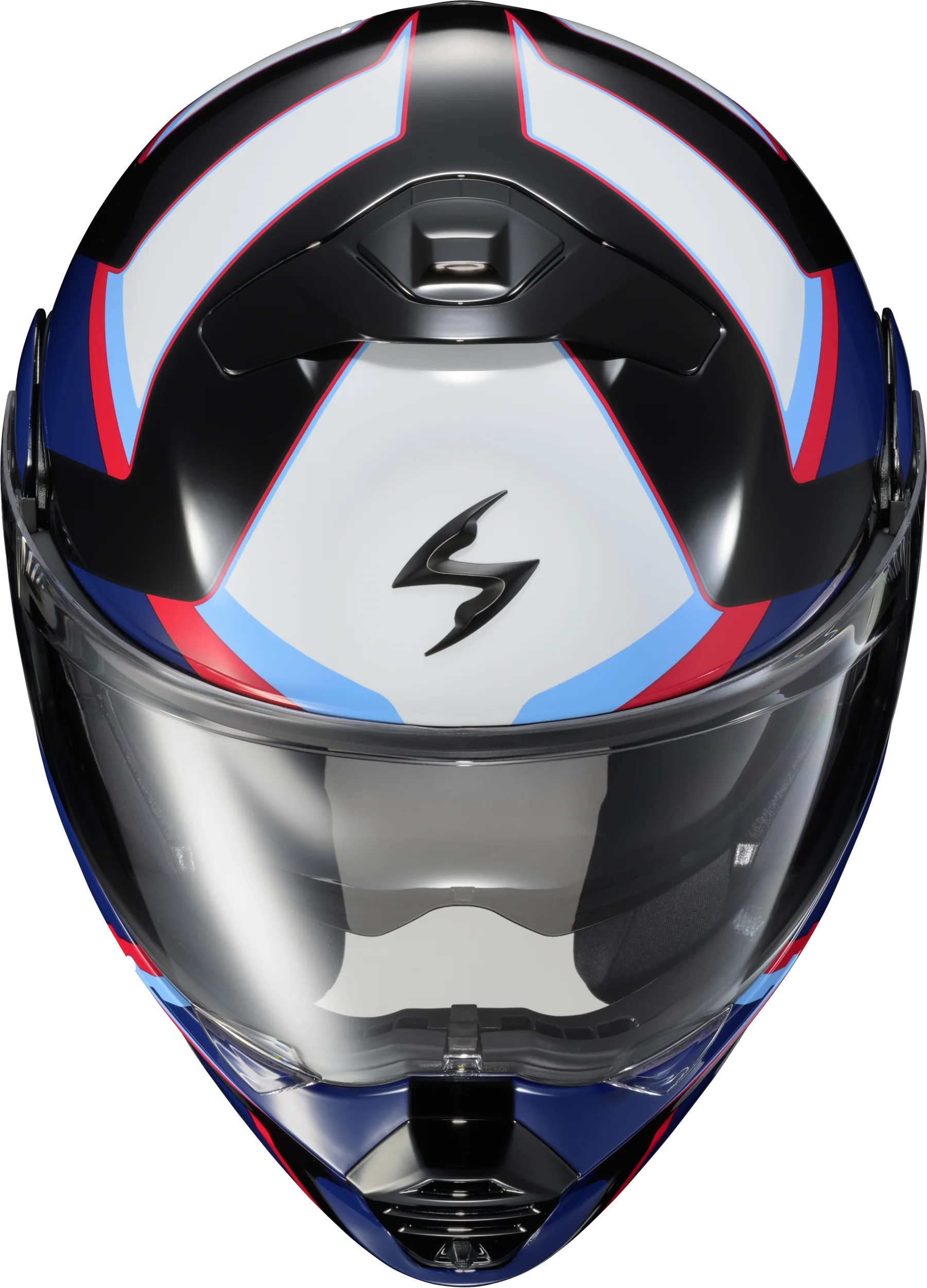 Scorpion - Exo Gt930 Transformer Helmet Morph Blue/Red Md - Image 2
