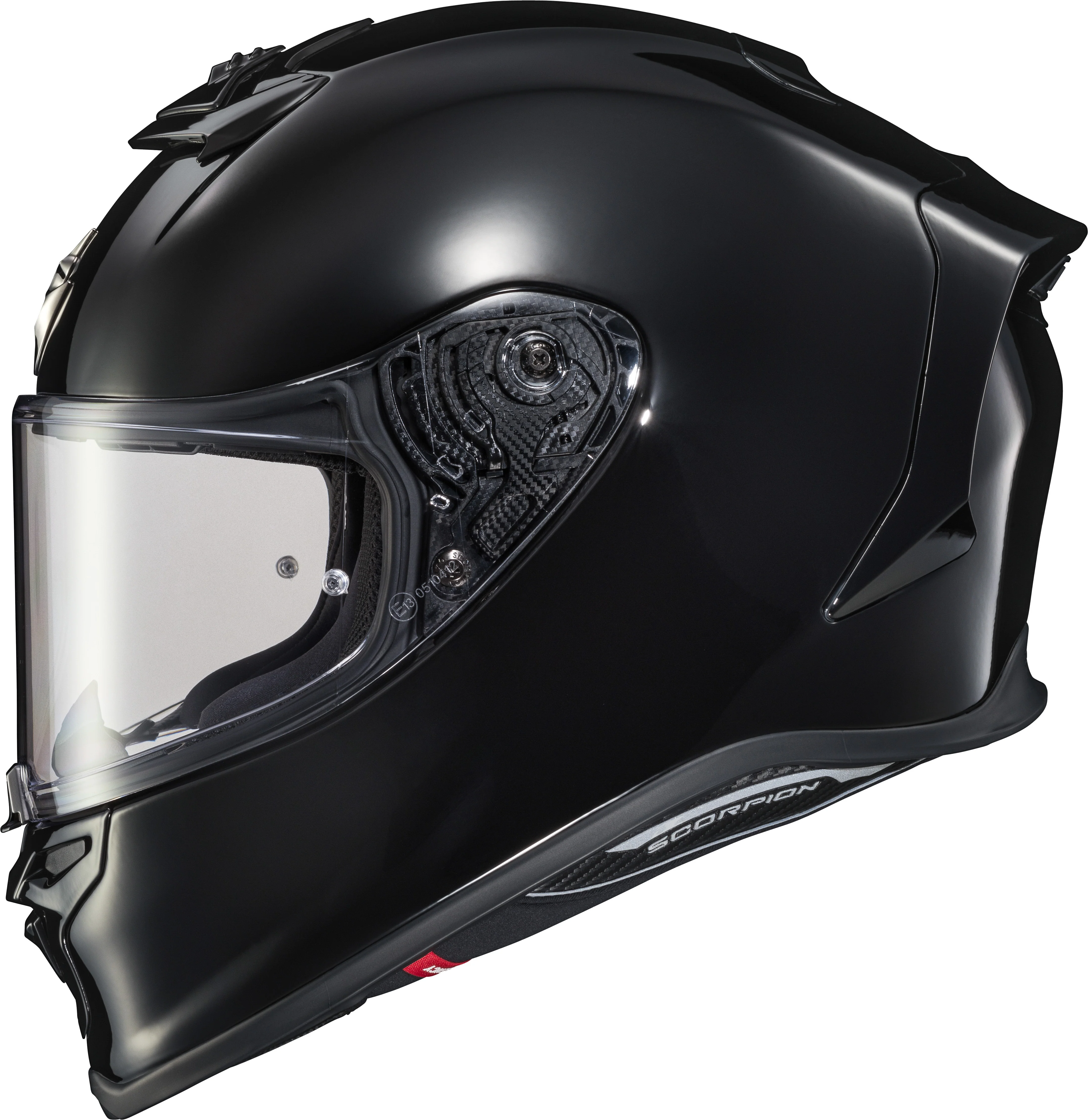 Scorpion - Exo R1 Air Full Face Helmet Gloss Black Sm