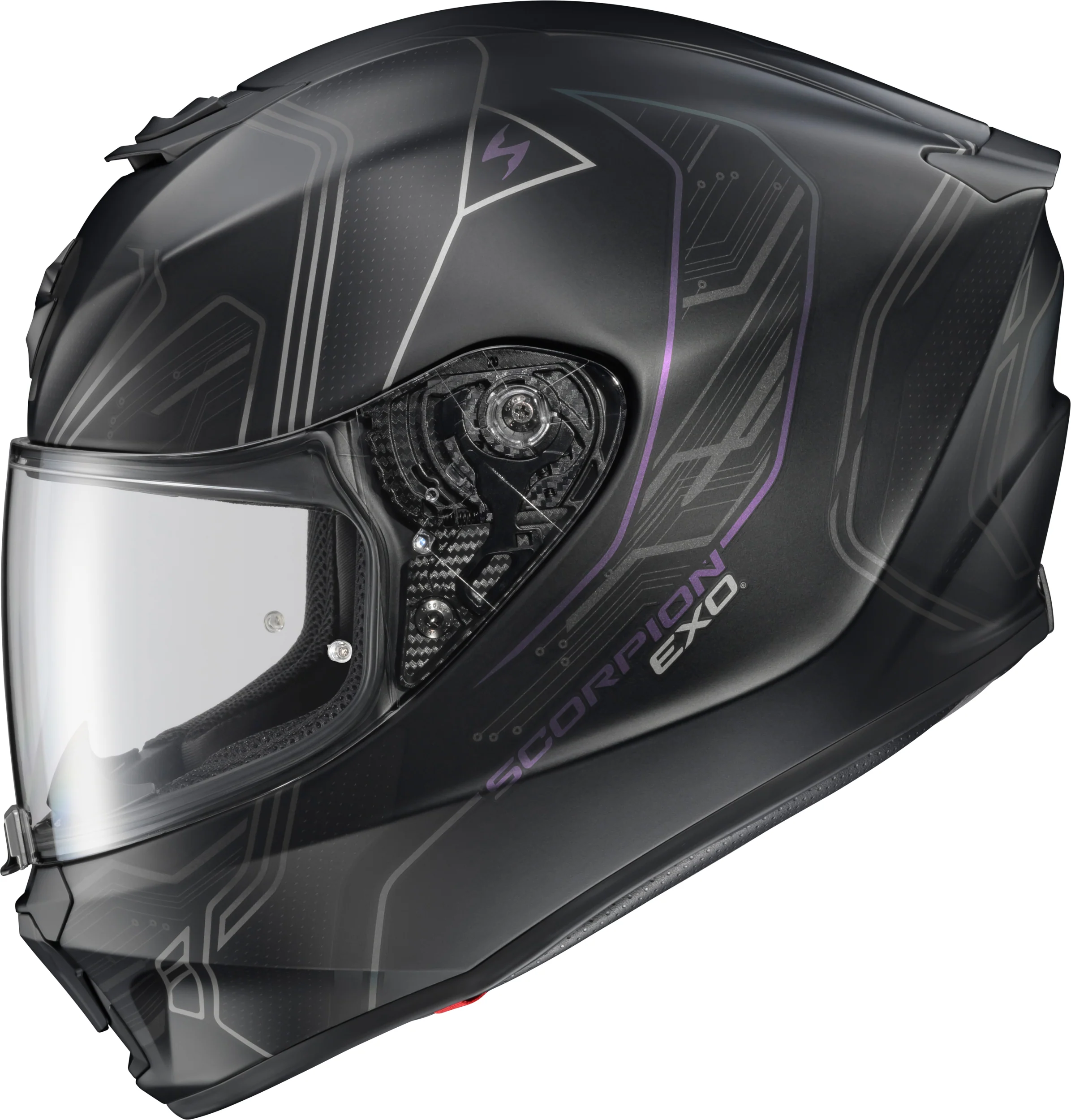 Scorpion - Exo R330 Full Face Helmet Bendr Black Sm