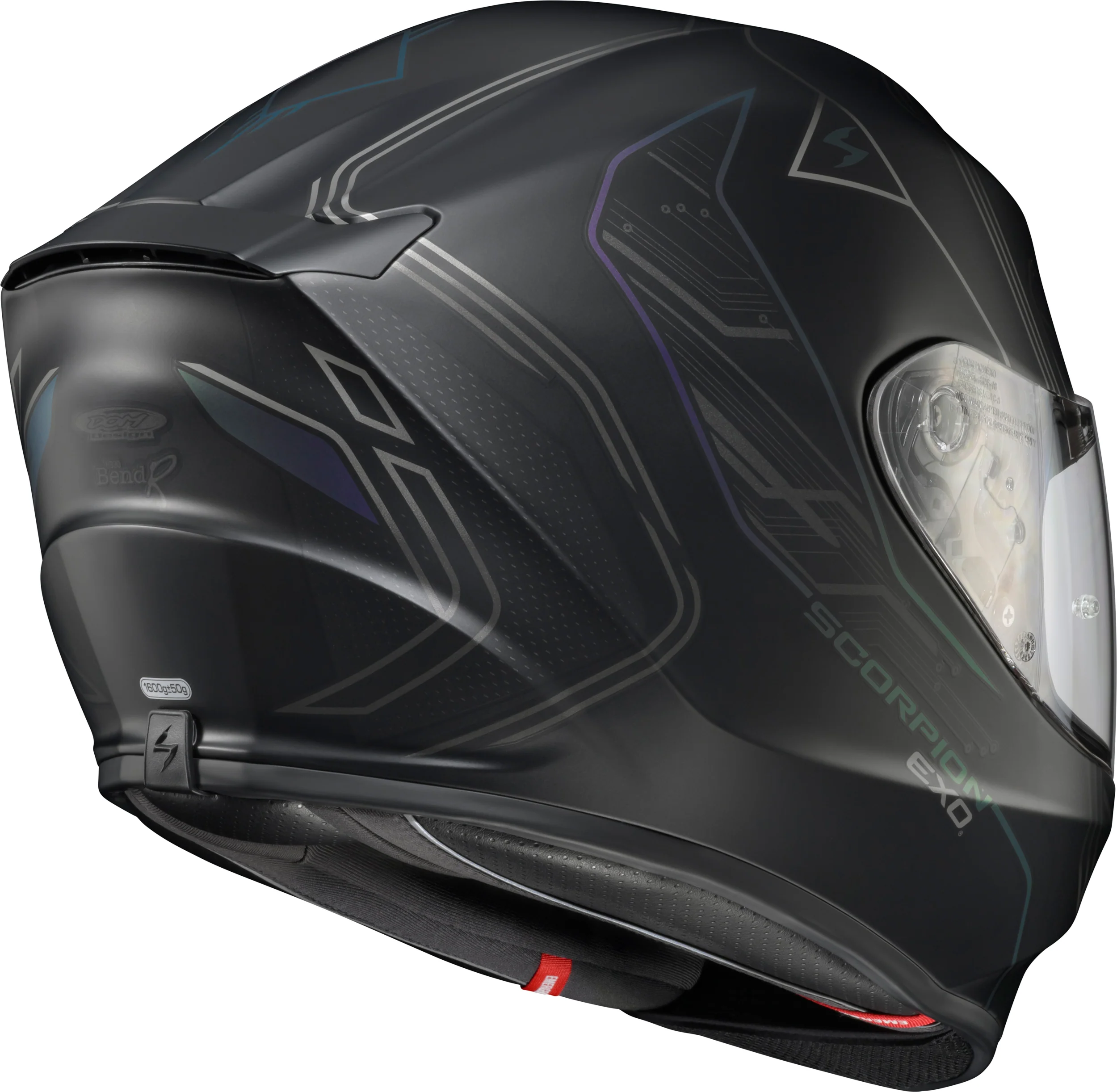Scorpion - Exo R330 Full Face Helmet Bendr Black Xl - Image 5