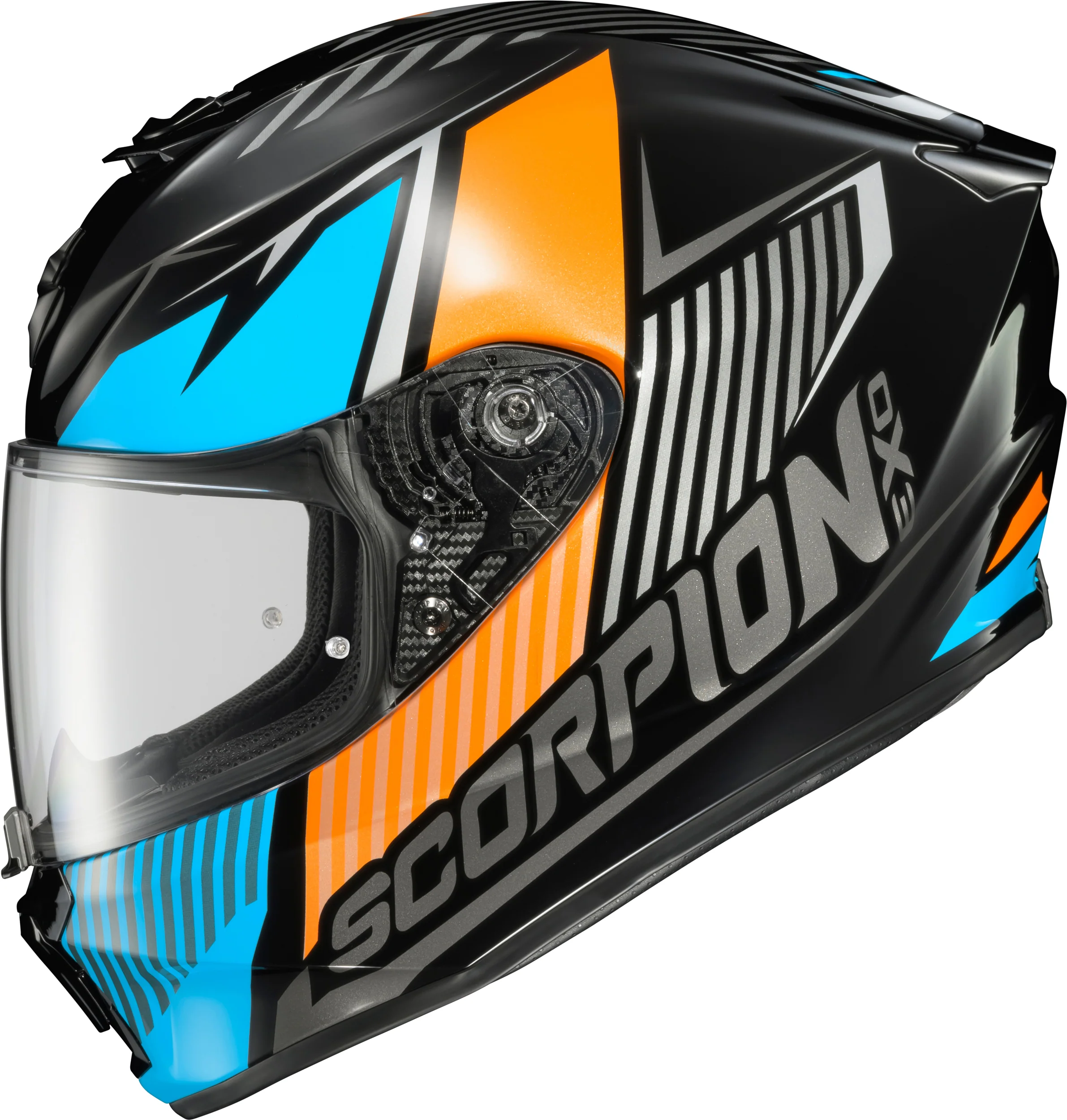 Scorpion - Exo R330 Full Face Helmet Hawker Light Blue Sm
