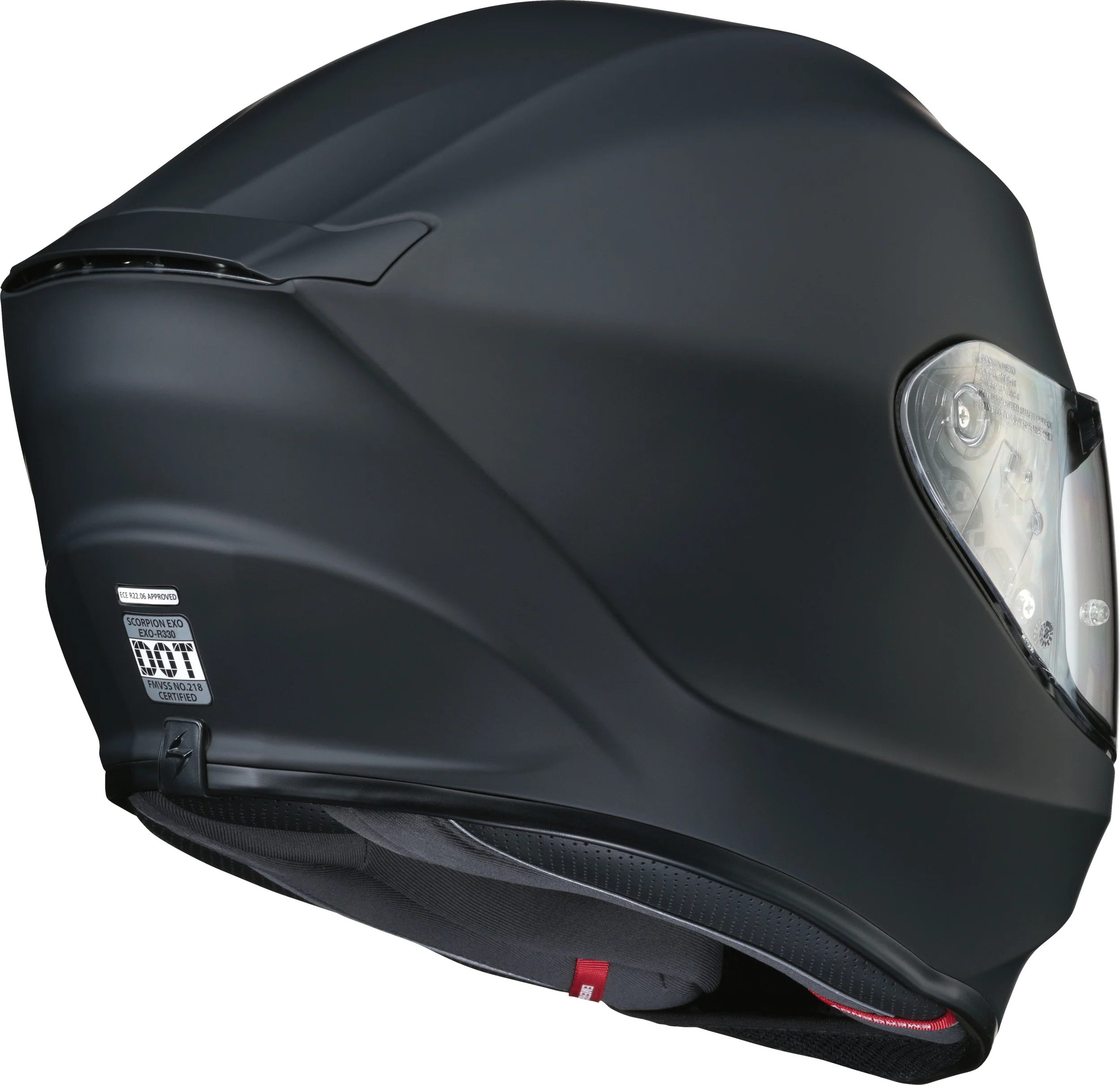 Scorpion - Exo R330 Full Face Helmet Solid Matte Black Sm - Image 2