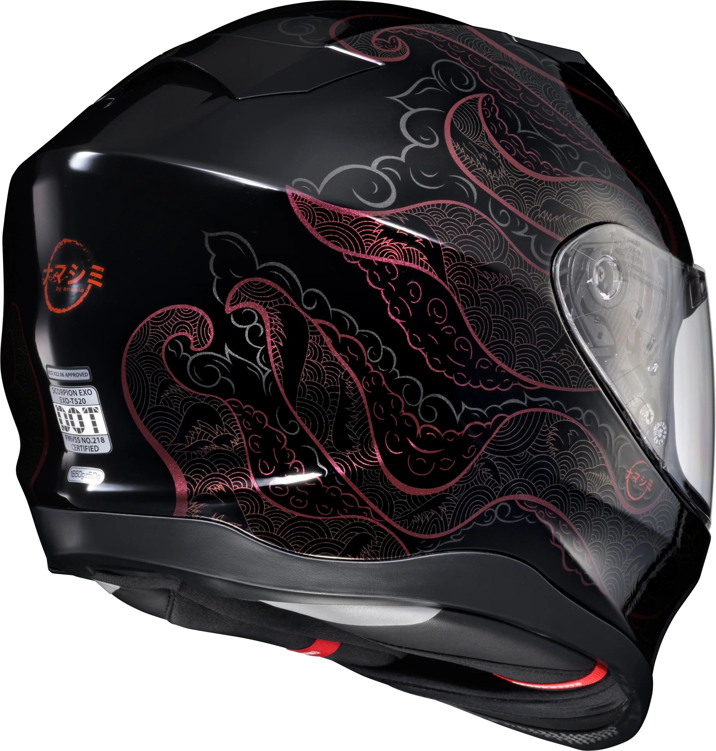 Exo T520 Helmet Nama Shimi Black/Chameleon 2x - Image 3