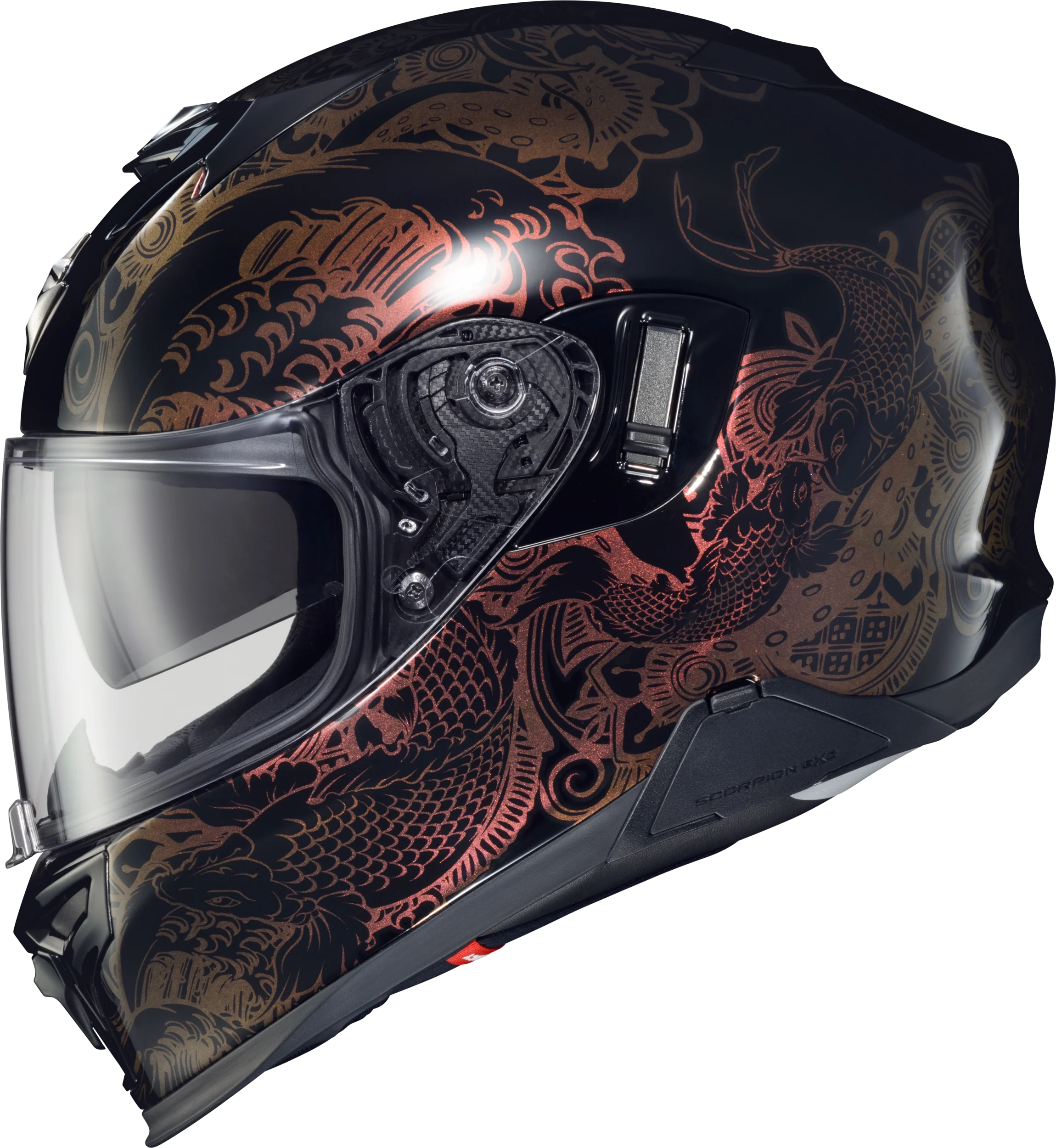 Scorpion - Exo T520 Helmet Nama Sushi Black/Chameleon Xs