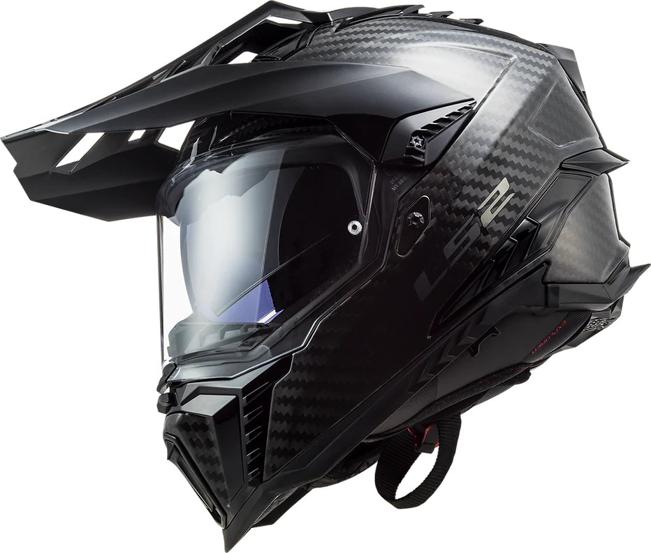 LS2 - Explorer C Solid Adventure Motorcycle Helmet - Image 3