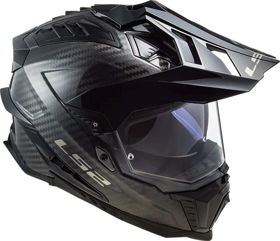 LS2 - Explorer C Solid Adventure Motorcycle Helmet - Image 7
