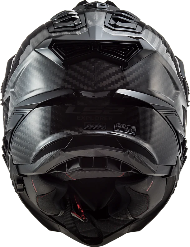 LS2 - Explorer C Solid Adventure Motorcycle Helmet - Image 8