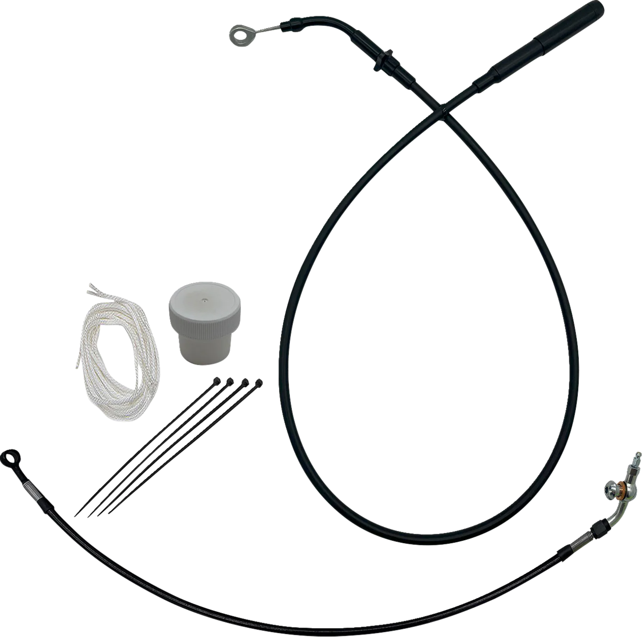 FAT BAGGERS INC. EZ Install Kit - +4" - '21-'23 FLTR - Black 119914-B