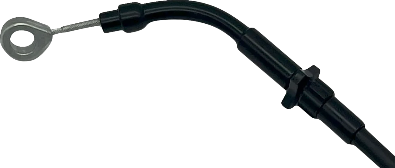 FAT BAGGERS INC. EZ Install Upper Clutch Cable - FLTR/FLHX '21-'23 - +6" - Black 118006-B - Image 2