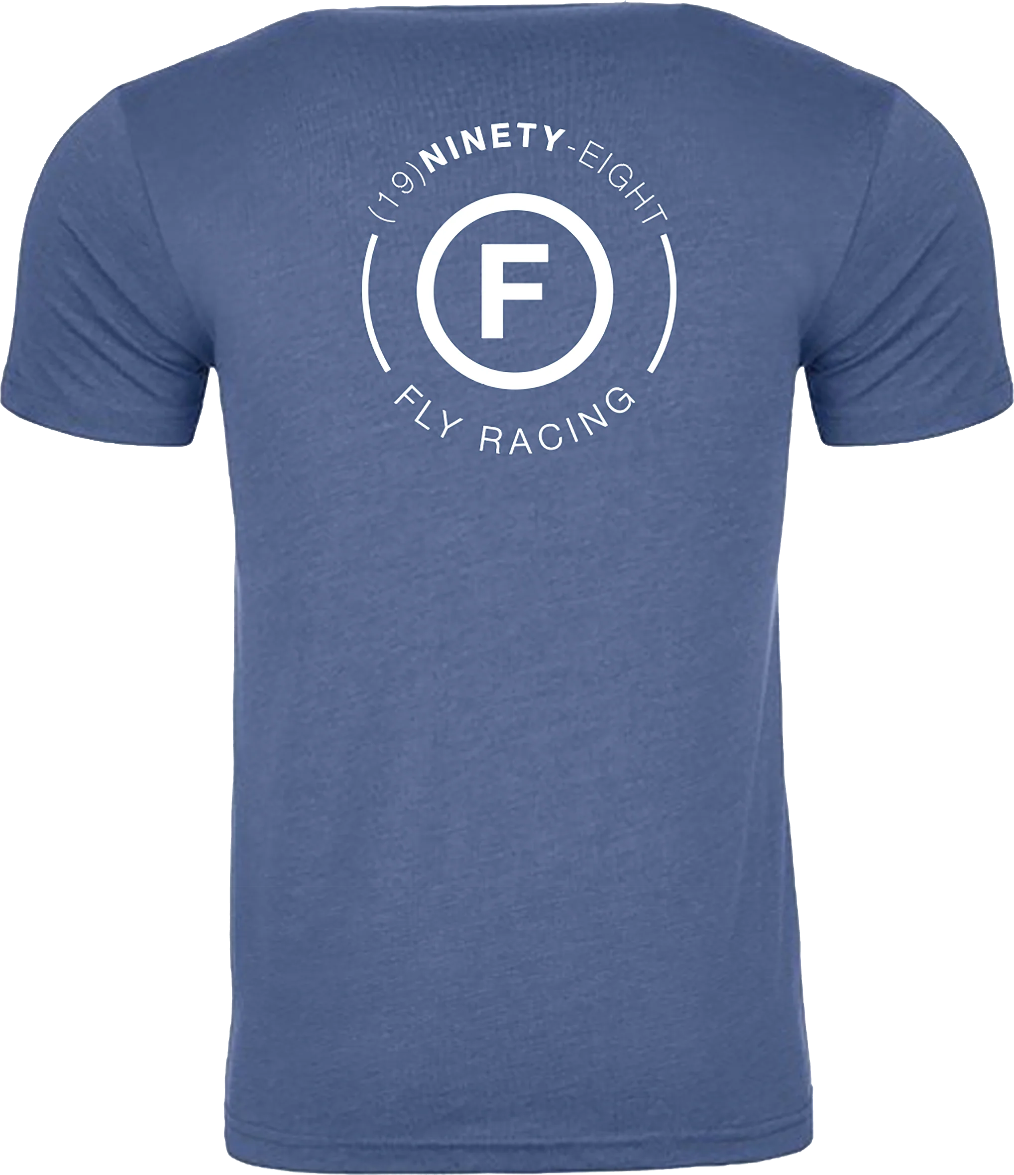 Fly Atom Tee Cool Blue Heather Sm - Image 2