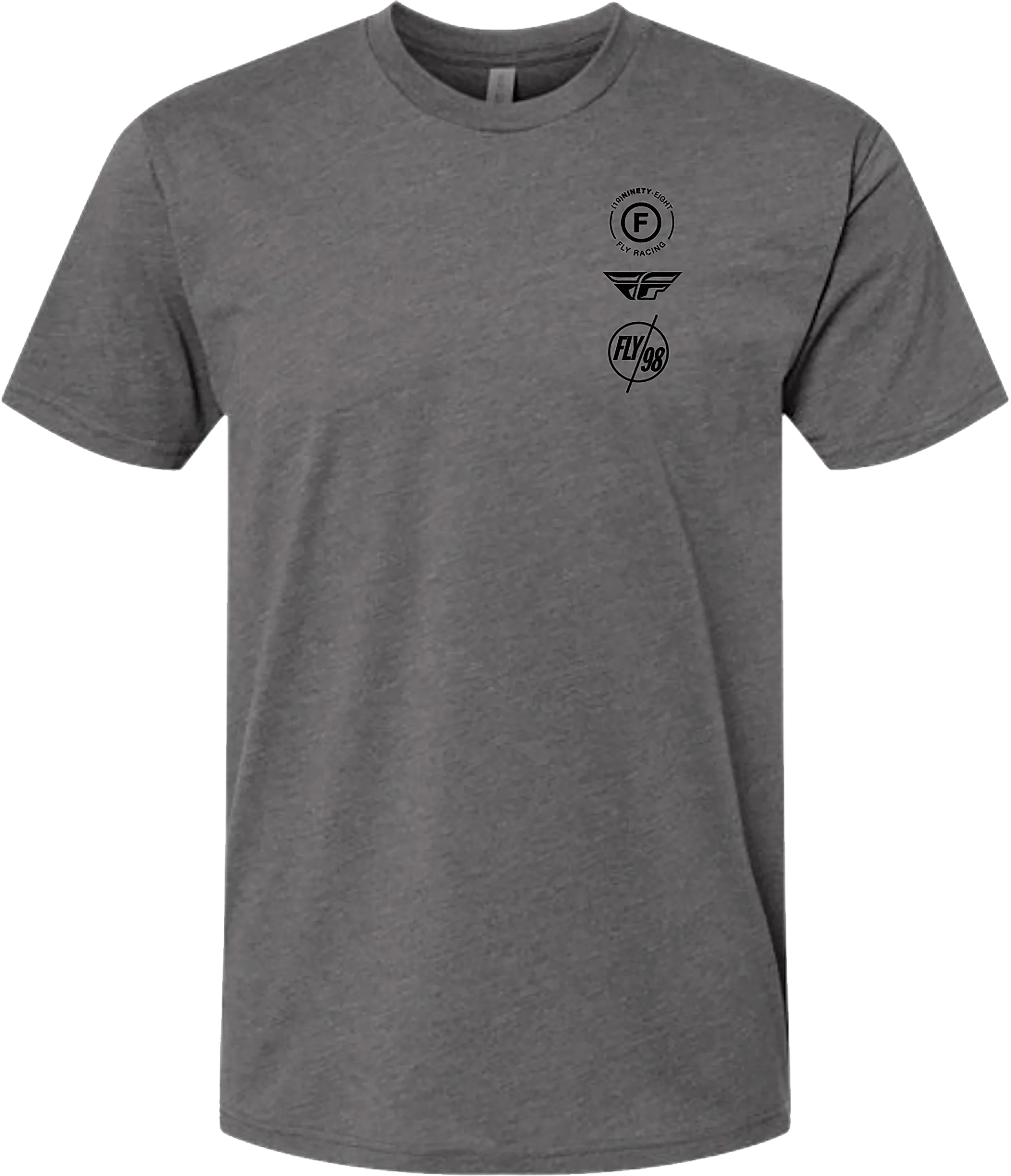 Fly Atom Tee Gunmetal Heather Xl