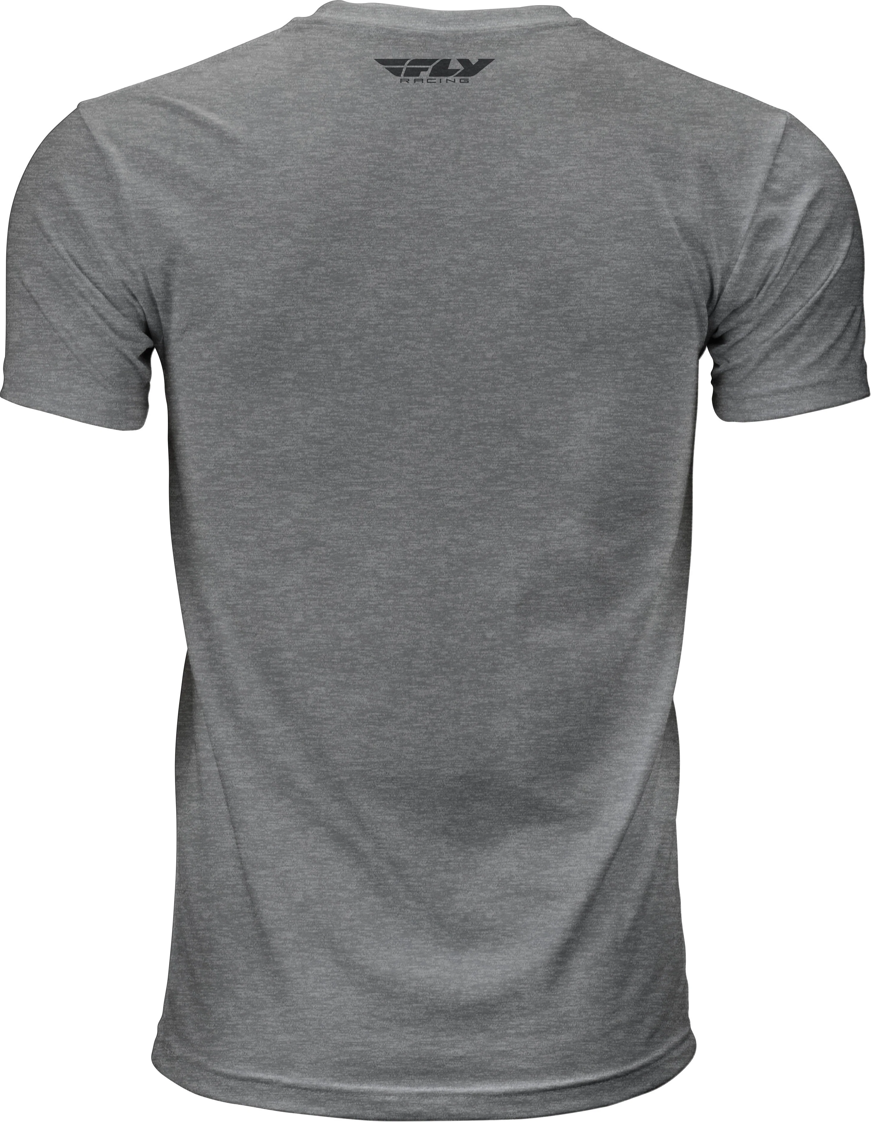 Fly F Wing Tee Dark Grey Heather Md - Image 2