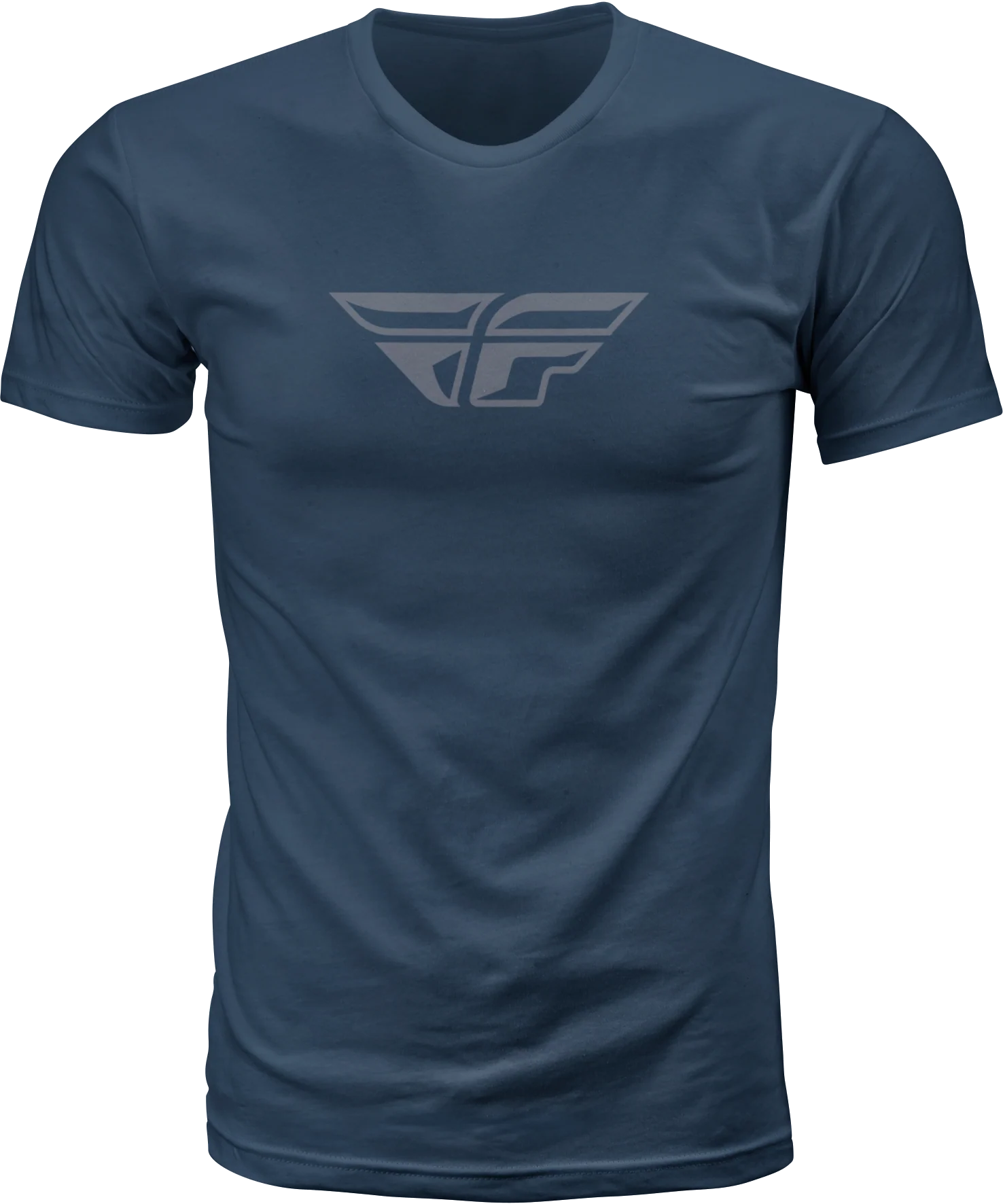Fly F Wing Tee Midnight Navy/Grey 2x