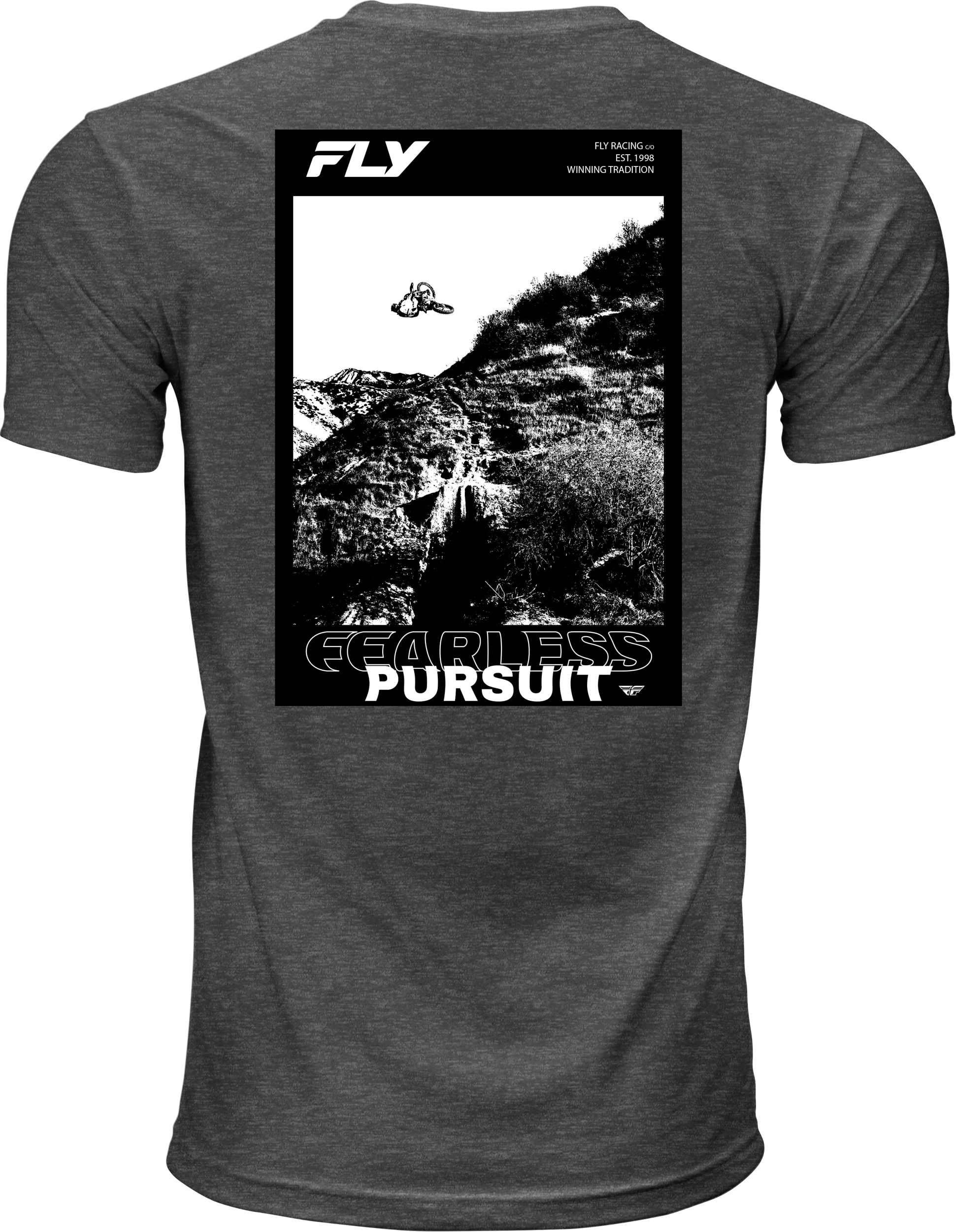 Fly Freeride Tee Grey Sm - Image 2