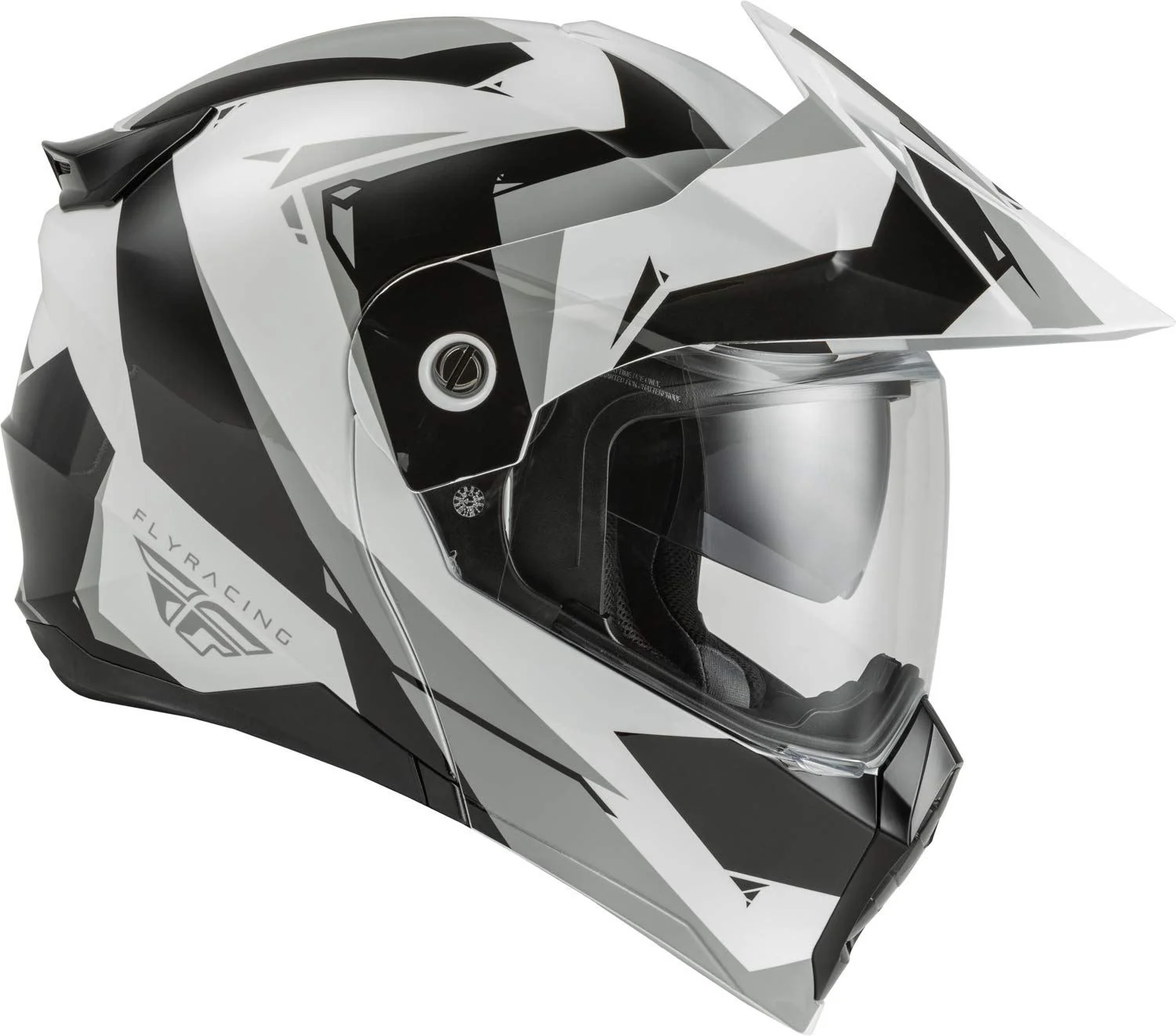 Fly Racing - ODYSSEY SUMMIT HELMET BLACK/WHITE/GREY - Image 4