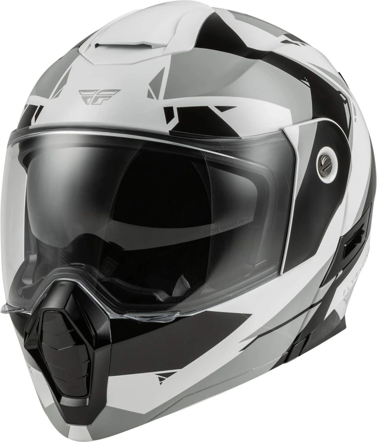 Fly Racing - ODYSSEY SUMMIT HELMET BLACK/WHITE/GREY - Image 6