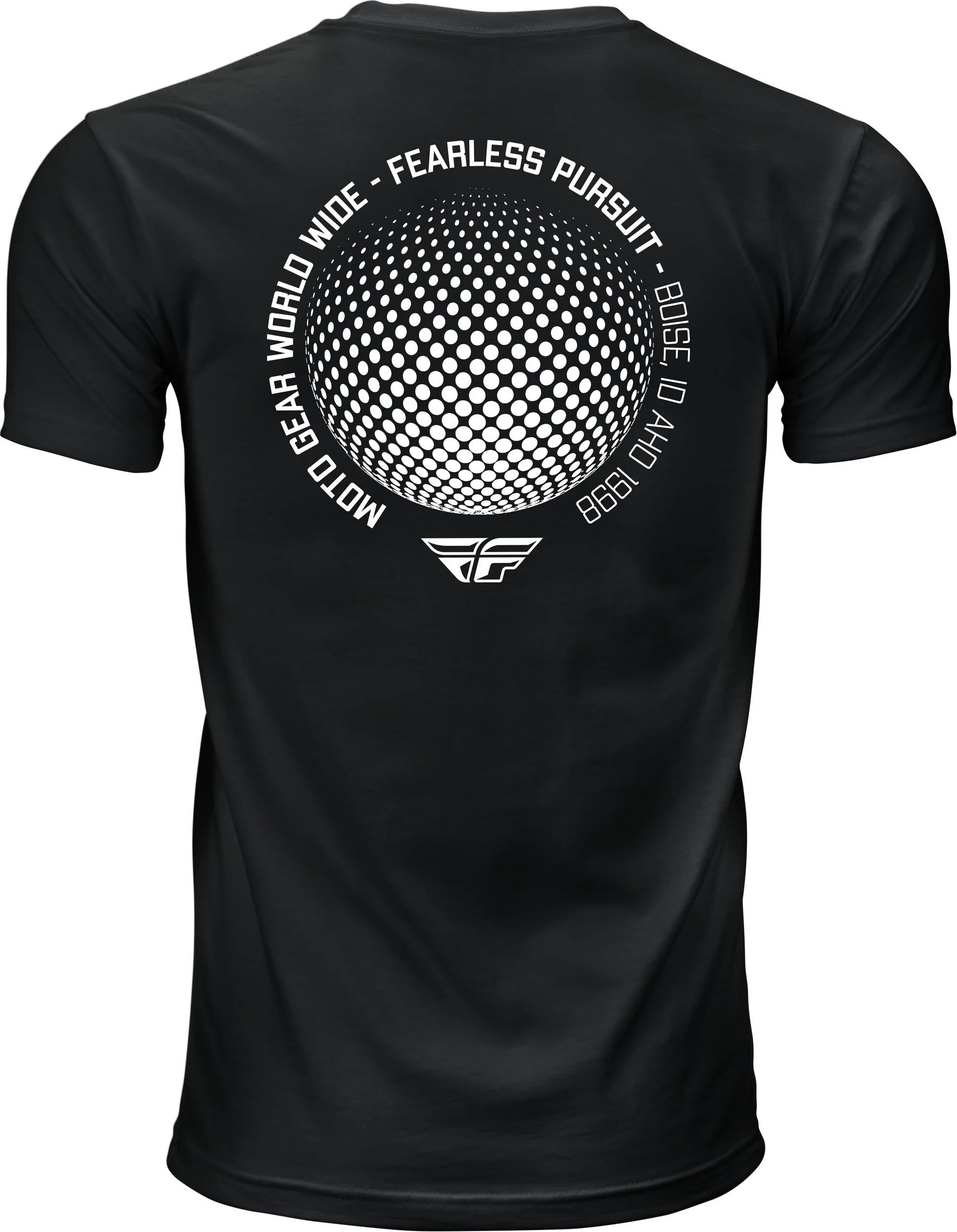 Fly Worldwide Tee Black Lg - Image 2