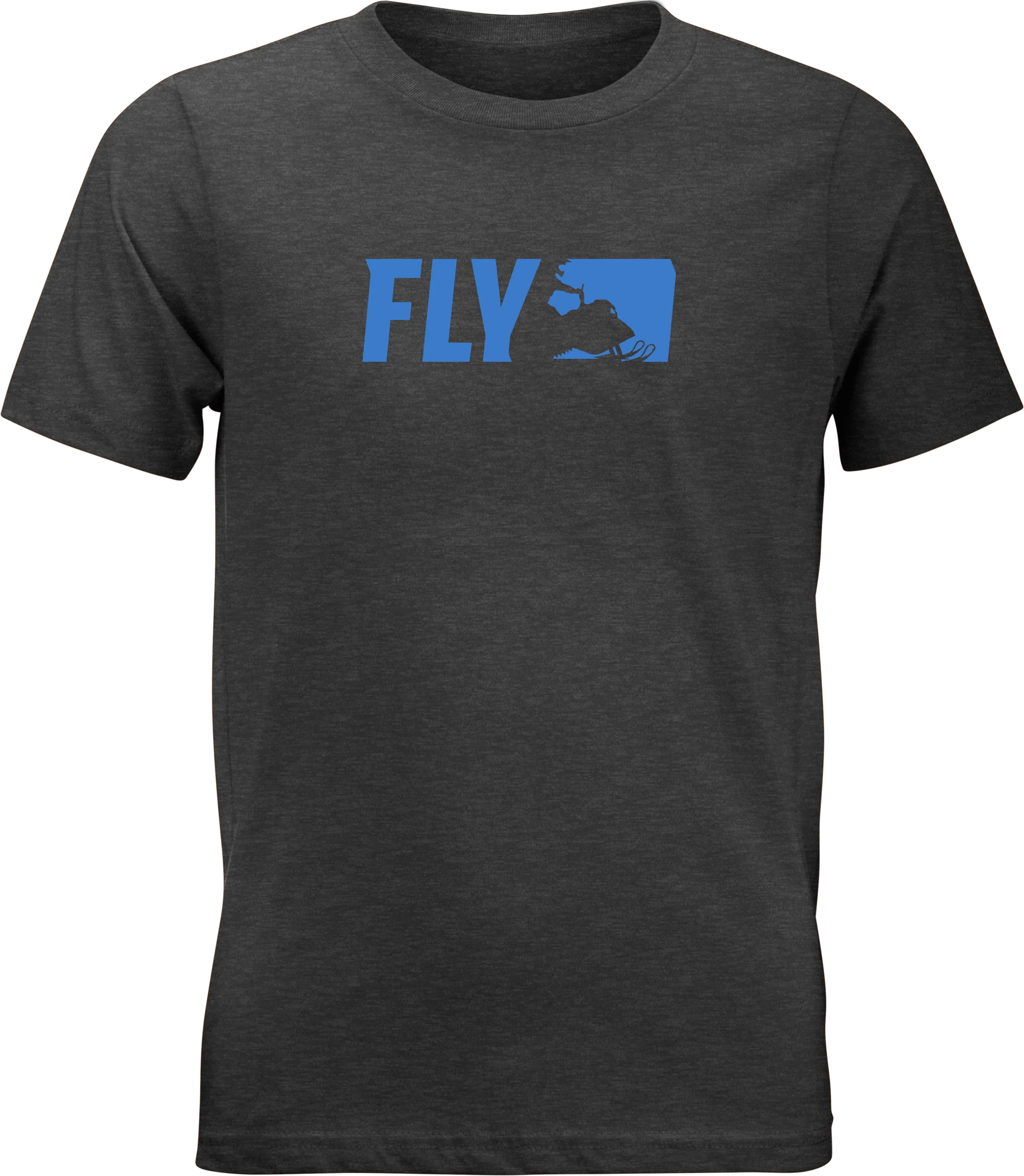 Fly Youth Primary Tee Charcoal Ys