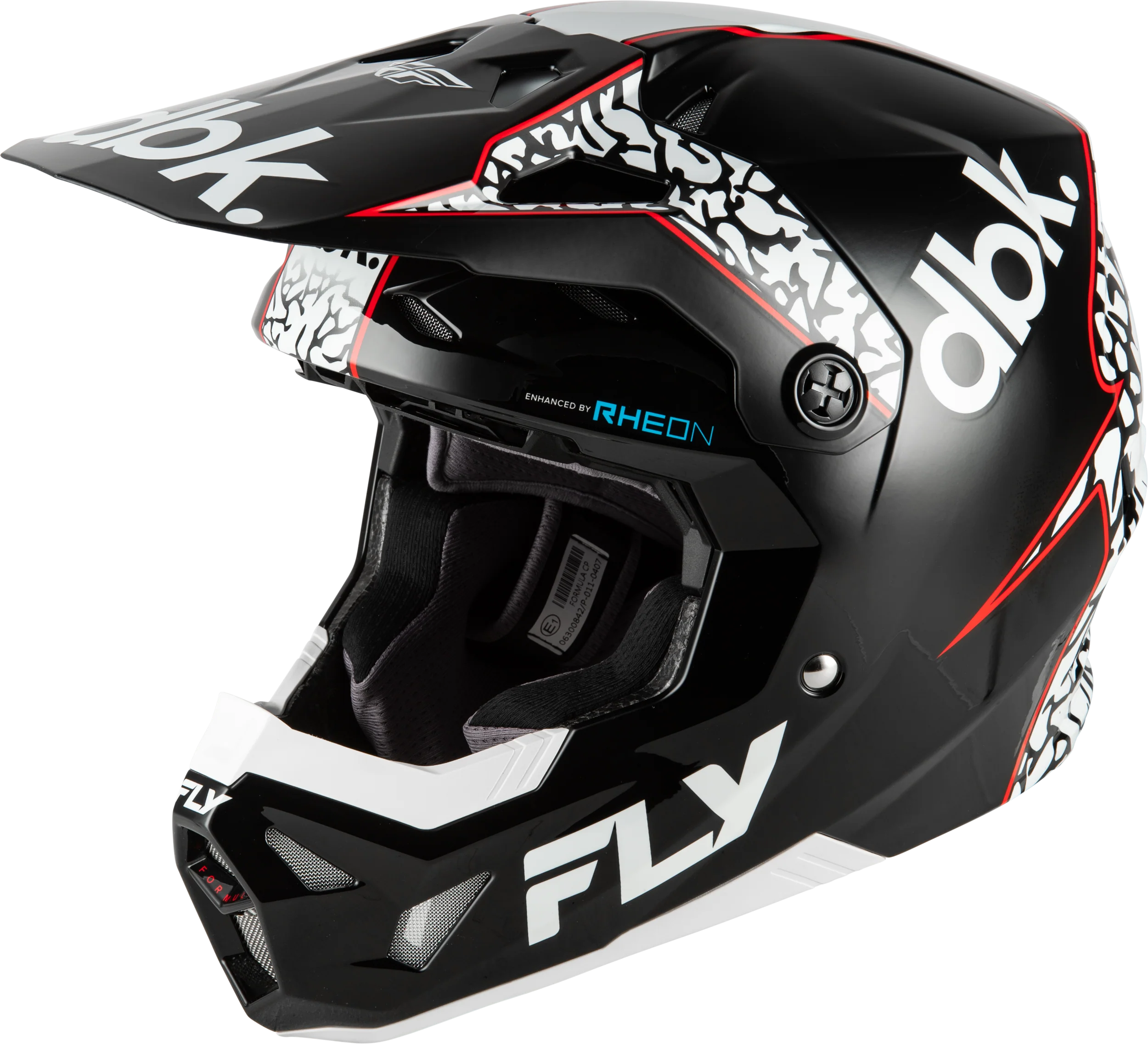 Formula Cp Dbk Helmet Black/White/Red 2x