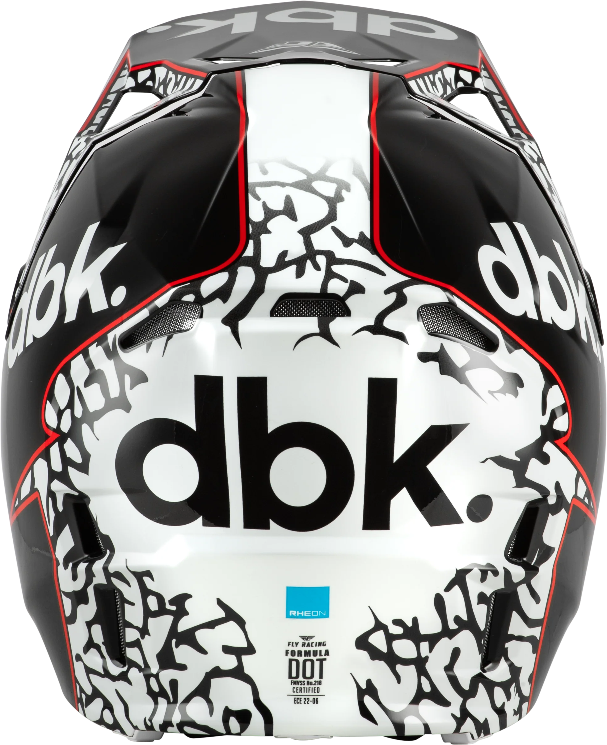 Formula Cp Dbk Helmet Black/White/Red Lg - Image 2