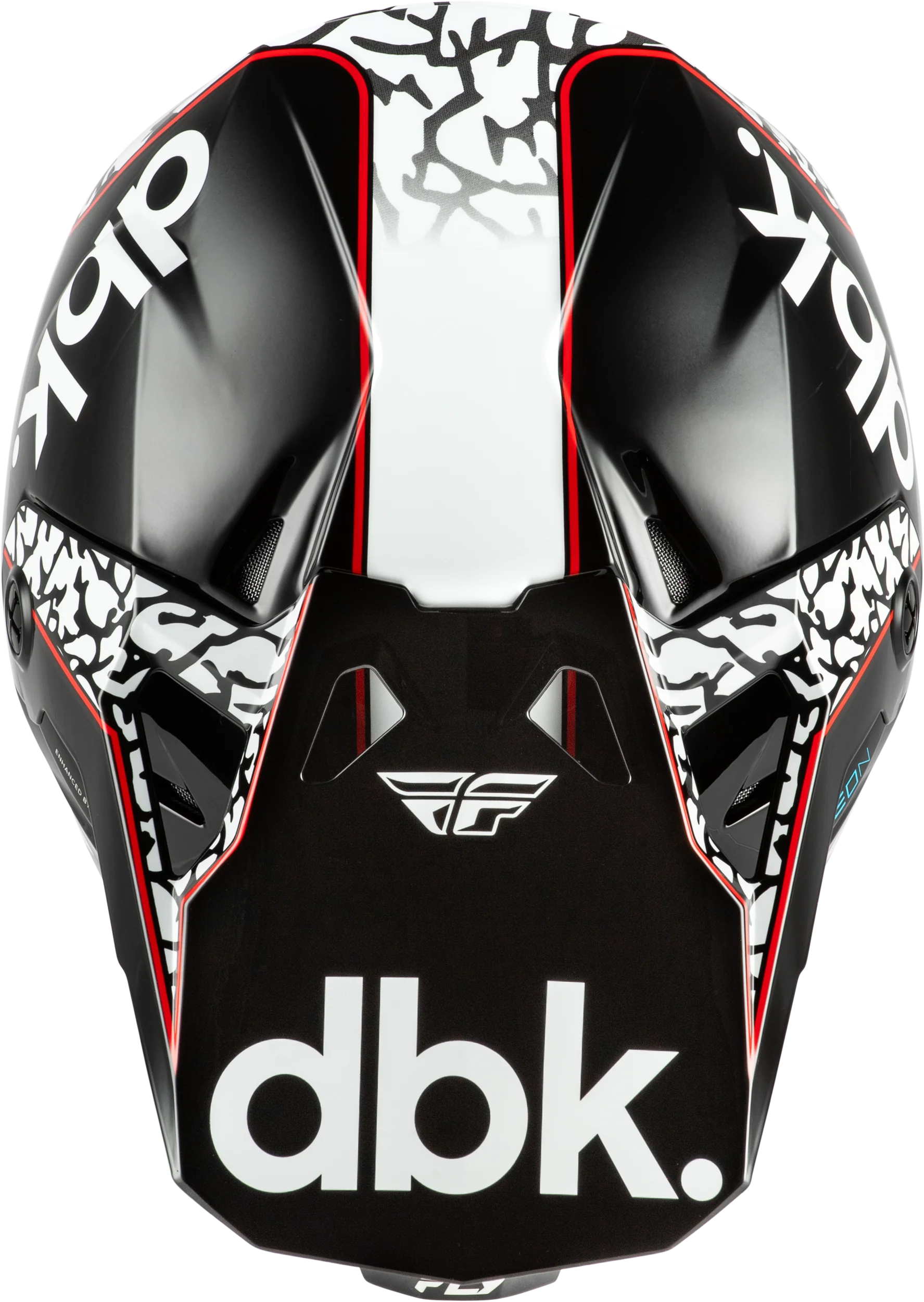 Formula Cp Dbk Helmet Black/White/Red Lg - Image 3