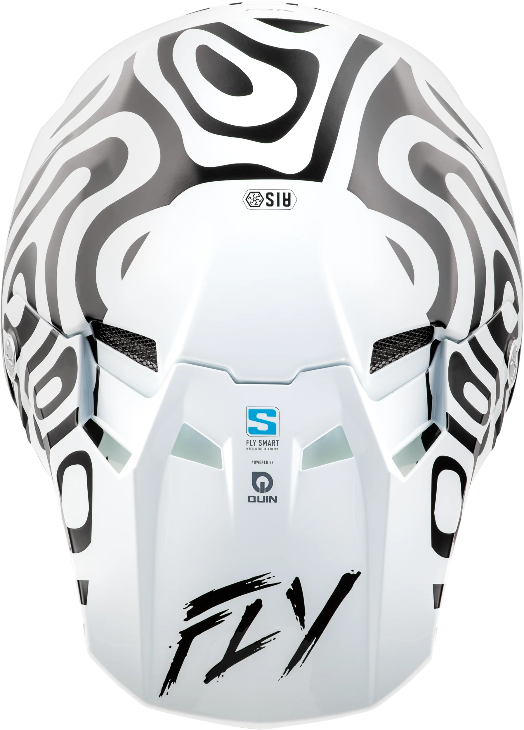 Formula S Carbon Abyss Helmet White/Black Md - Image 3