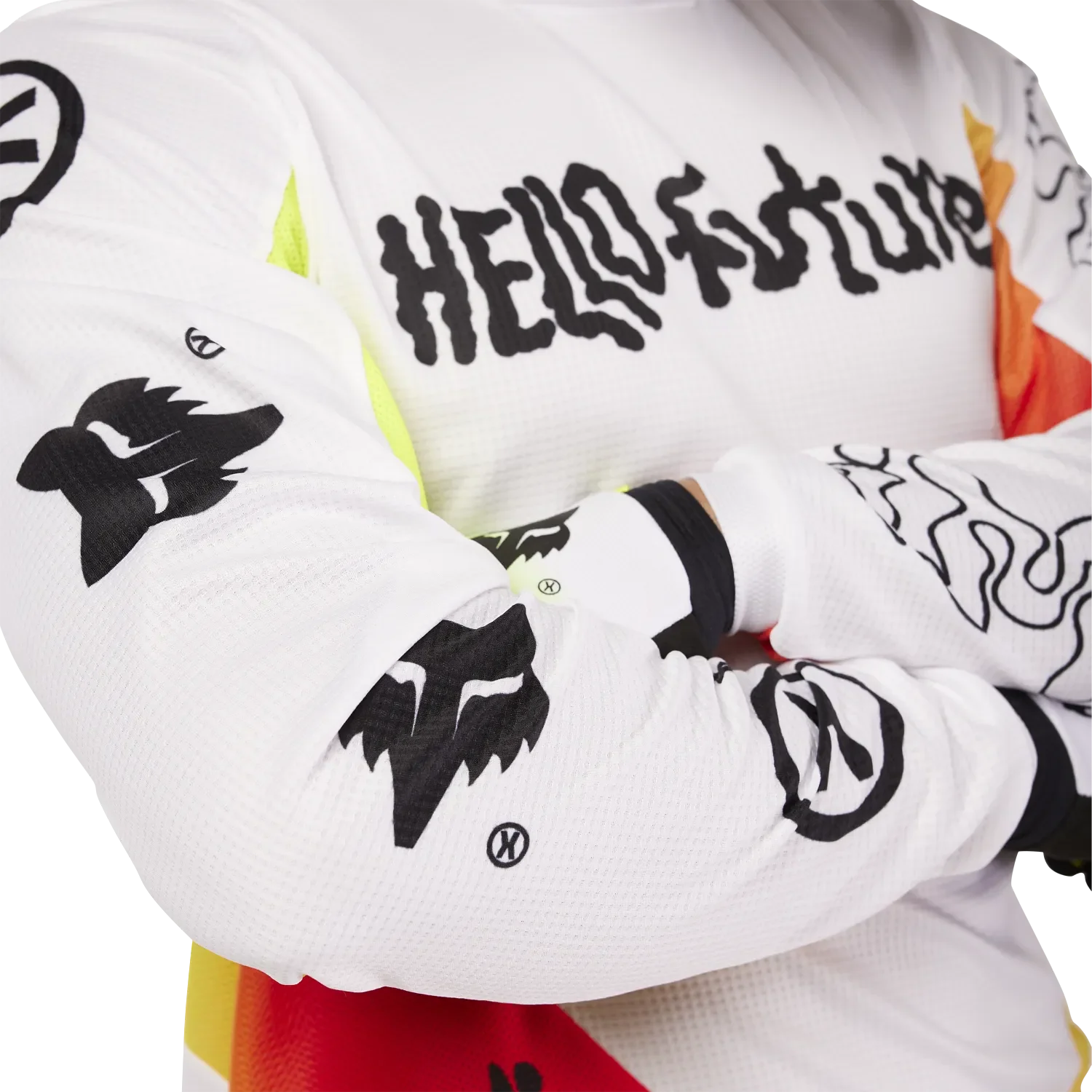 Fox Racing - 180 Hello Future SE Jersey - White - M - Image 3