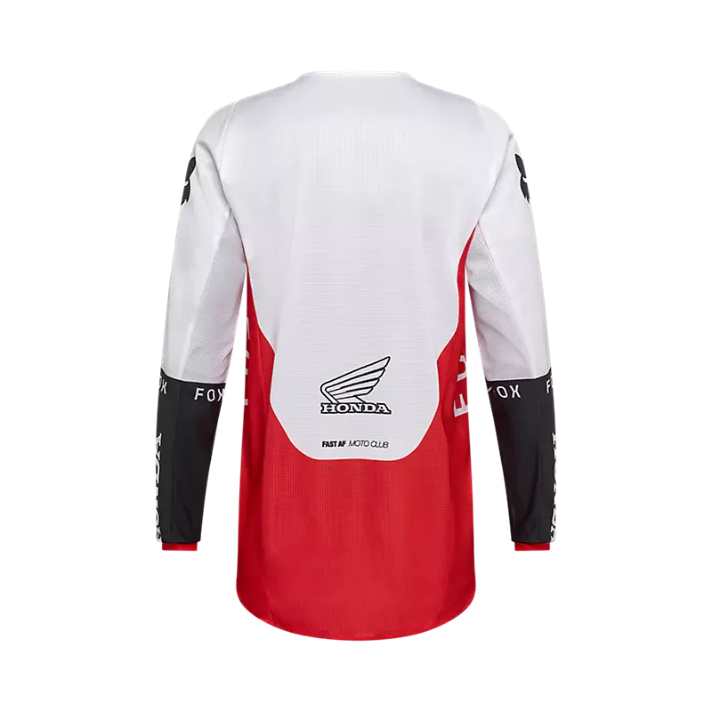 Fox Racing - 180 Honda Jersey - Flo Red - M - Image 2