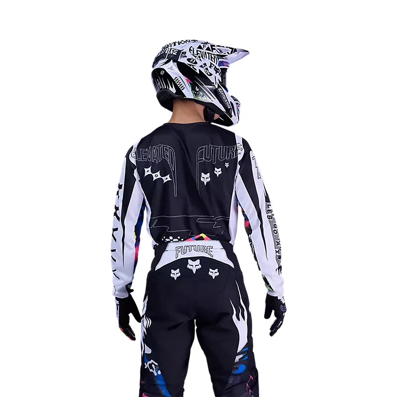 Fox Racing - 180 Image Cosmo Jersey - White/Black - M - Image 4