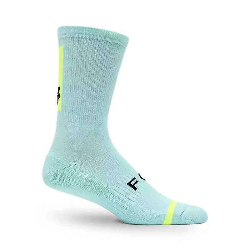 Fox Racing - 8 inch Defend Sock - Light Blue - S/M