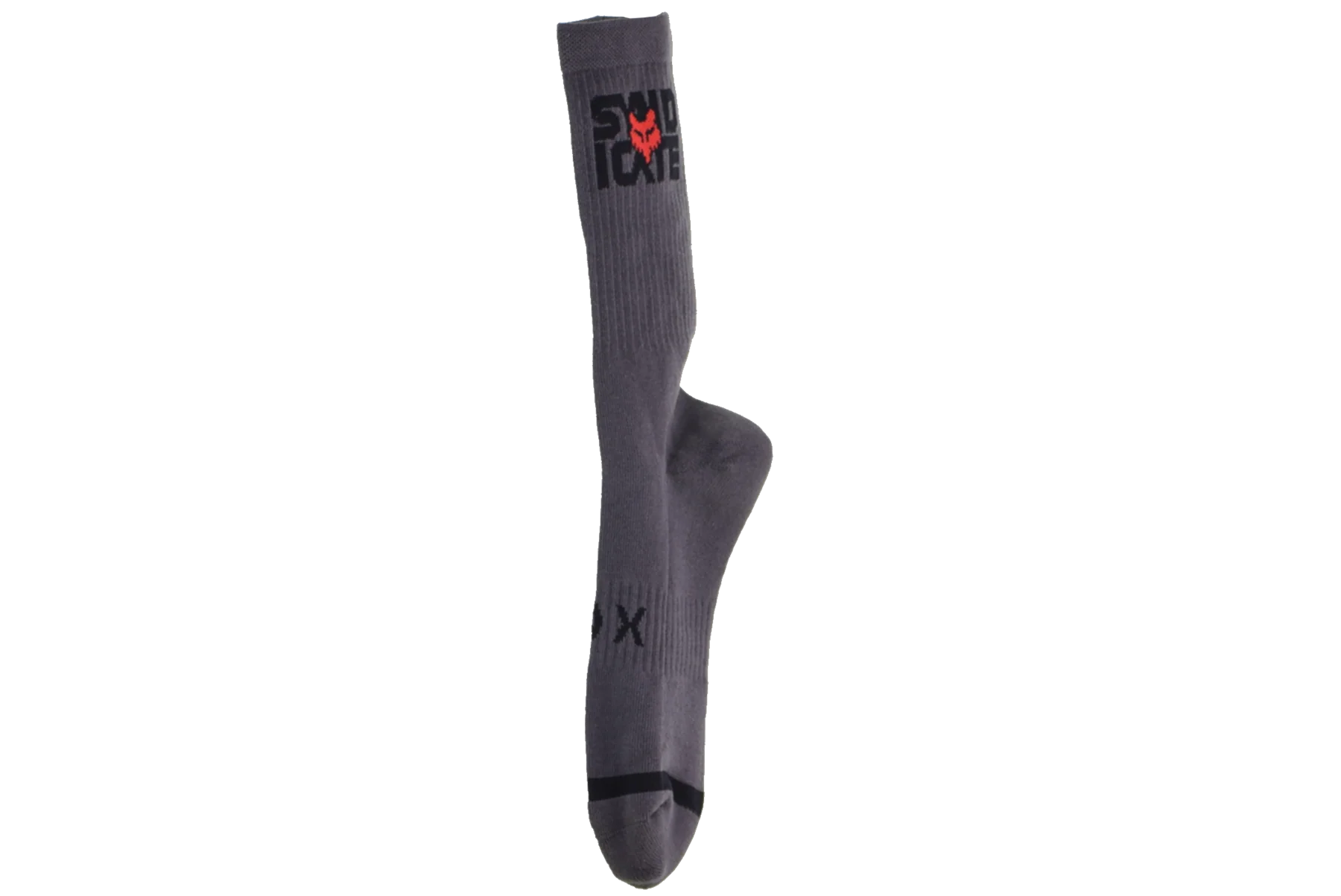 Fox Racing - 8 inch Defend Sock Syndicate - Drk Shdw - S/M - Image 4