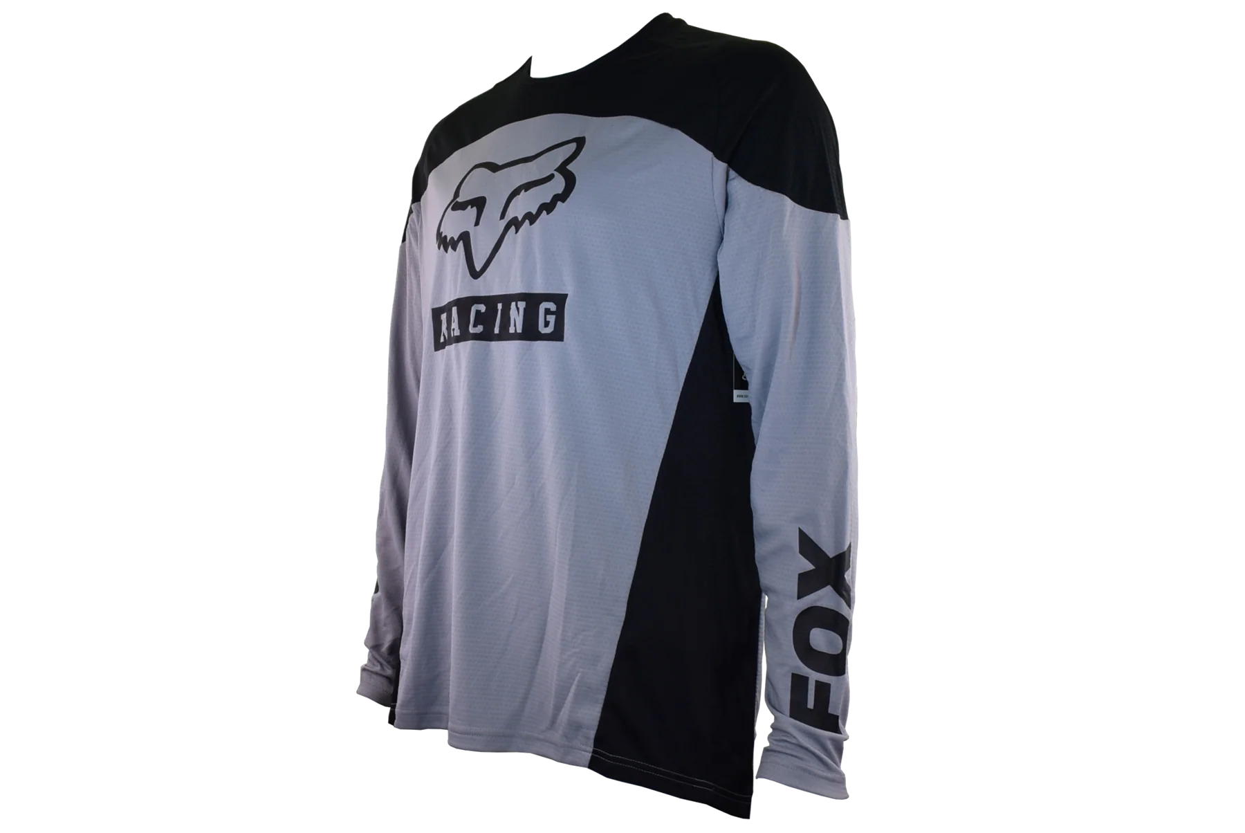 Fox Racing - Defend Long Sleeve Jersey - Steel Grey - L - Image 2