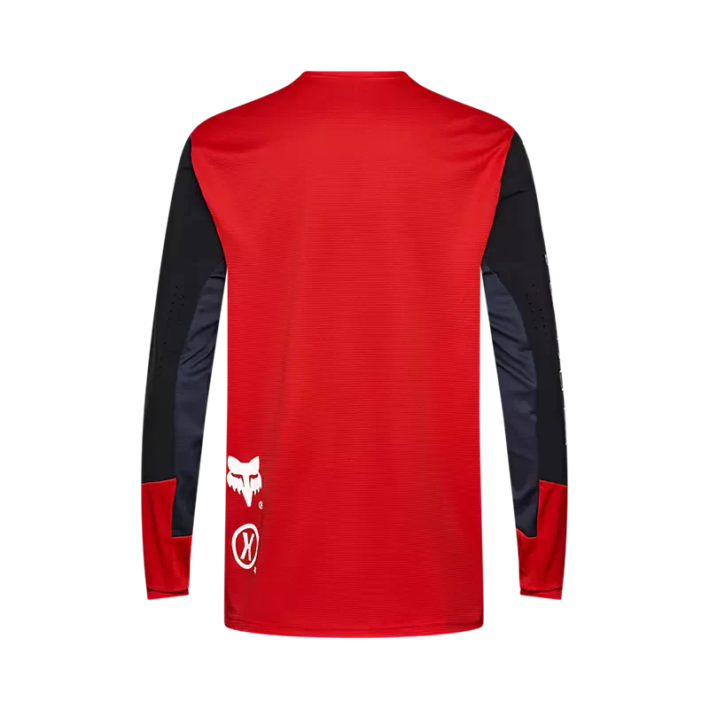 Fox Racing - Defend LS Jersey Elevated - Flo Red - M - Image 2