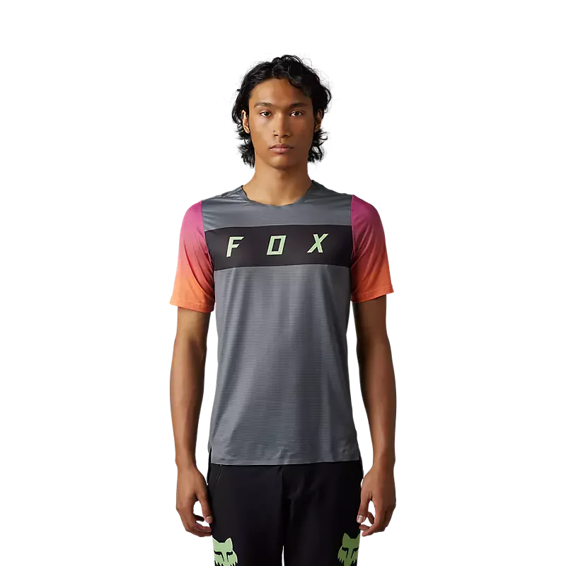 Fox Racing - Flexair Arcadia SS Jersey - Pewter - M - Image 2