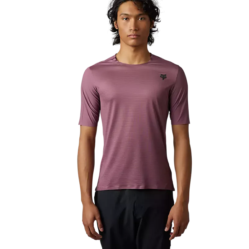 Fox Racing - Flexair Ascent SS Jersey - Cordovan Red - M - Image 2