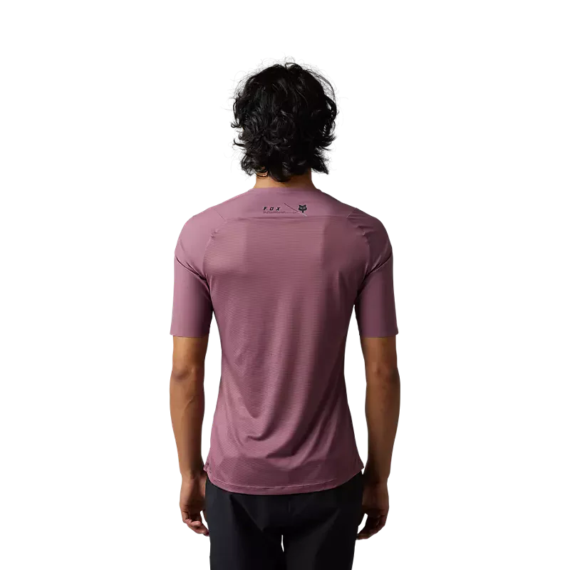 Fox Racing - Flexair Ascent SS Jersey - Cordovan Red - M - Image 3