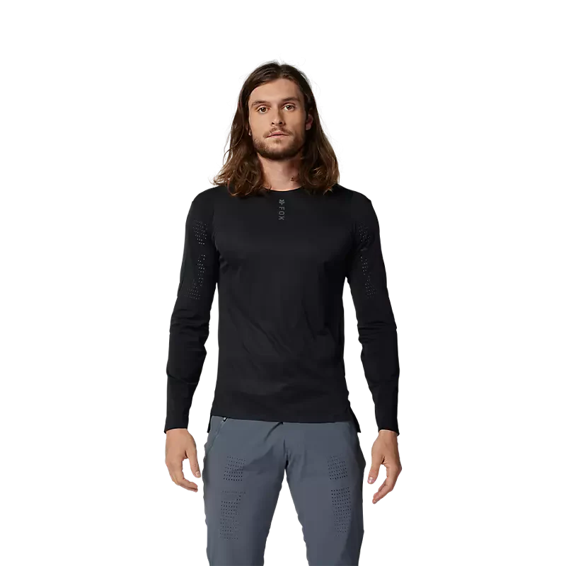 Fox Racing - Flexair Pro Ls Jersey - Blk - M - Image 3