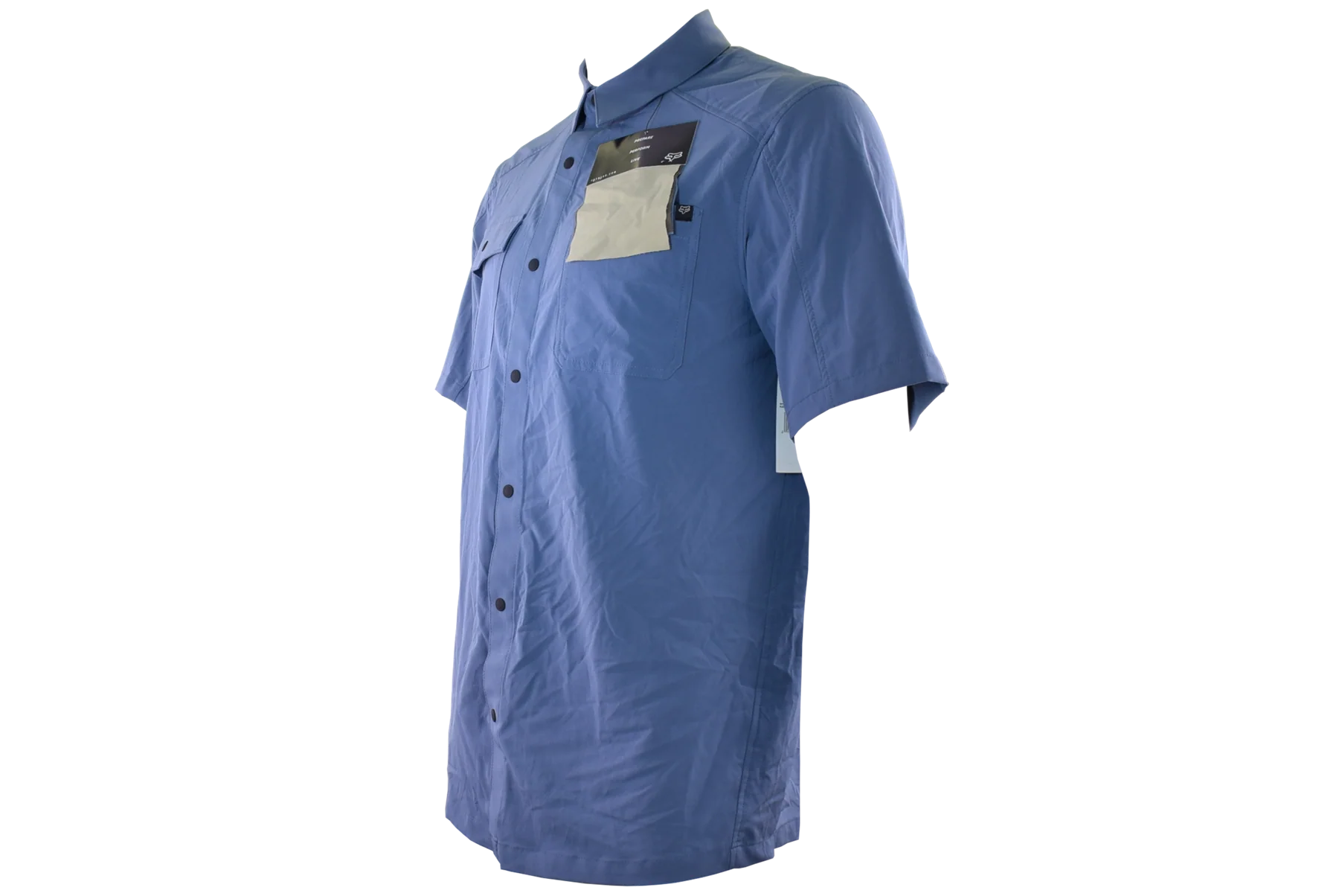 Fox Racing - Flexair Woven Short Sleeve - Mt Blu - L - Image 2