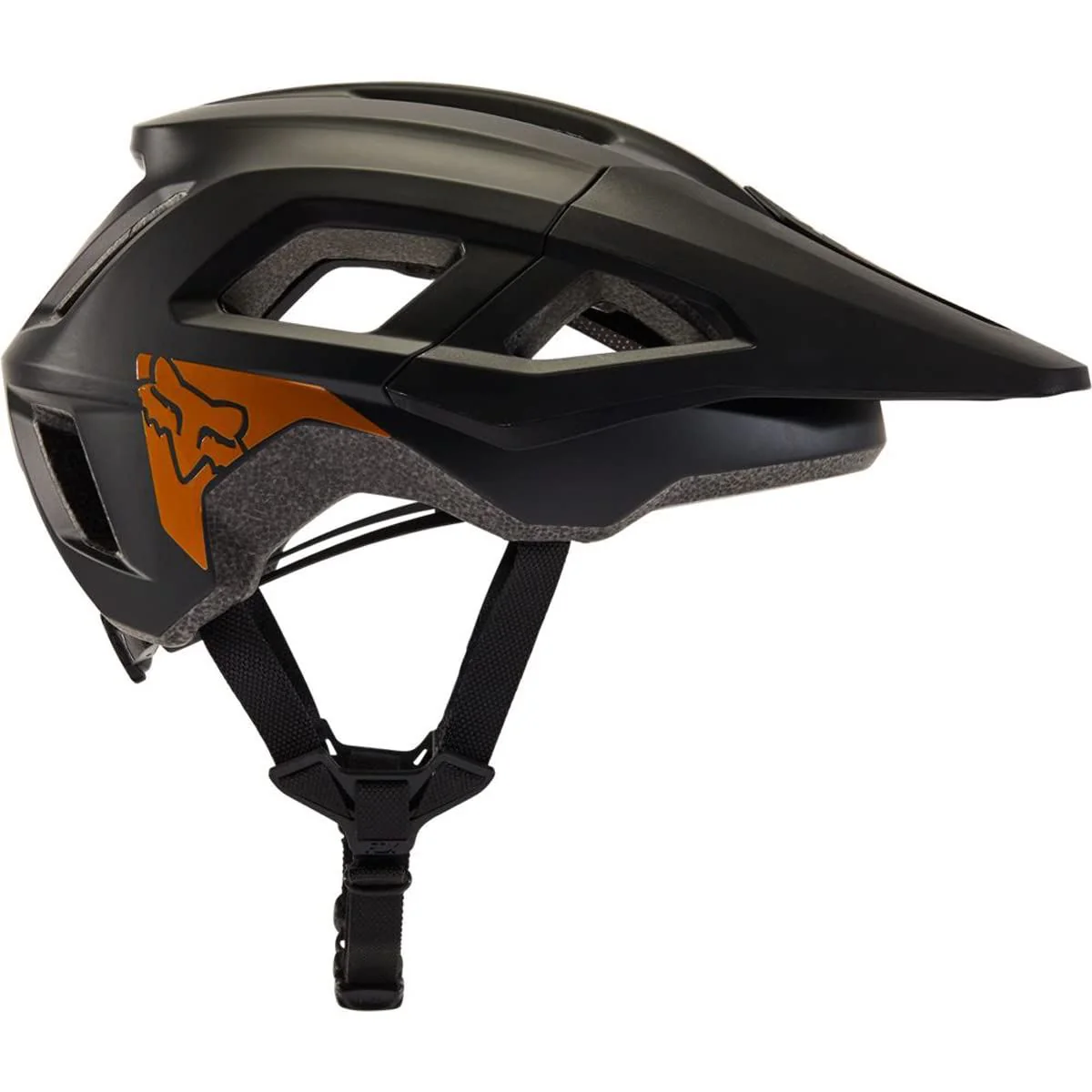Fox Racing - Mainframe Mountain Bike Helmet TRVRS - Black/Gold - Large - Image 7