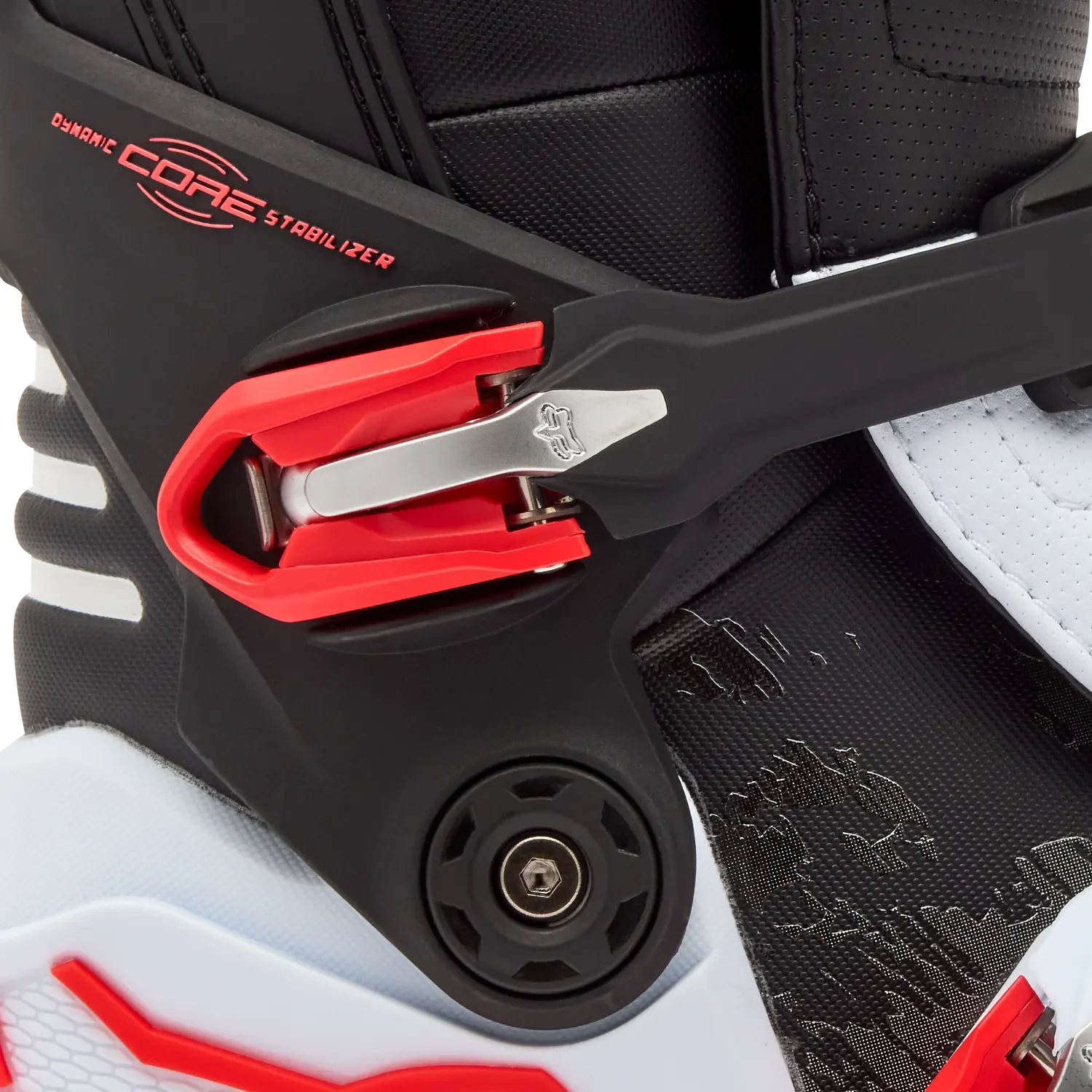 Fox Racing - Motion Boot - White/Flo Red - 10 - Image 3