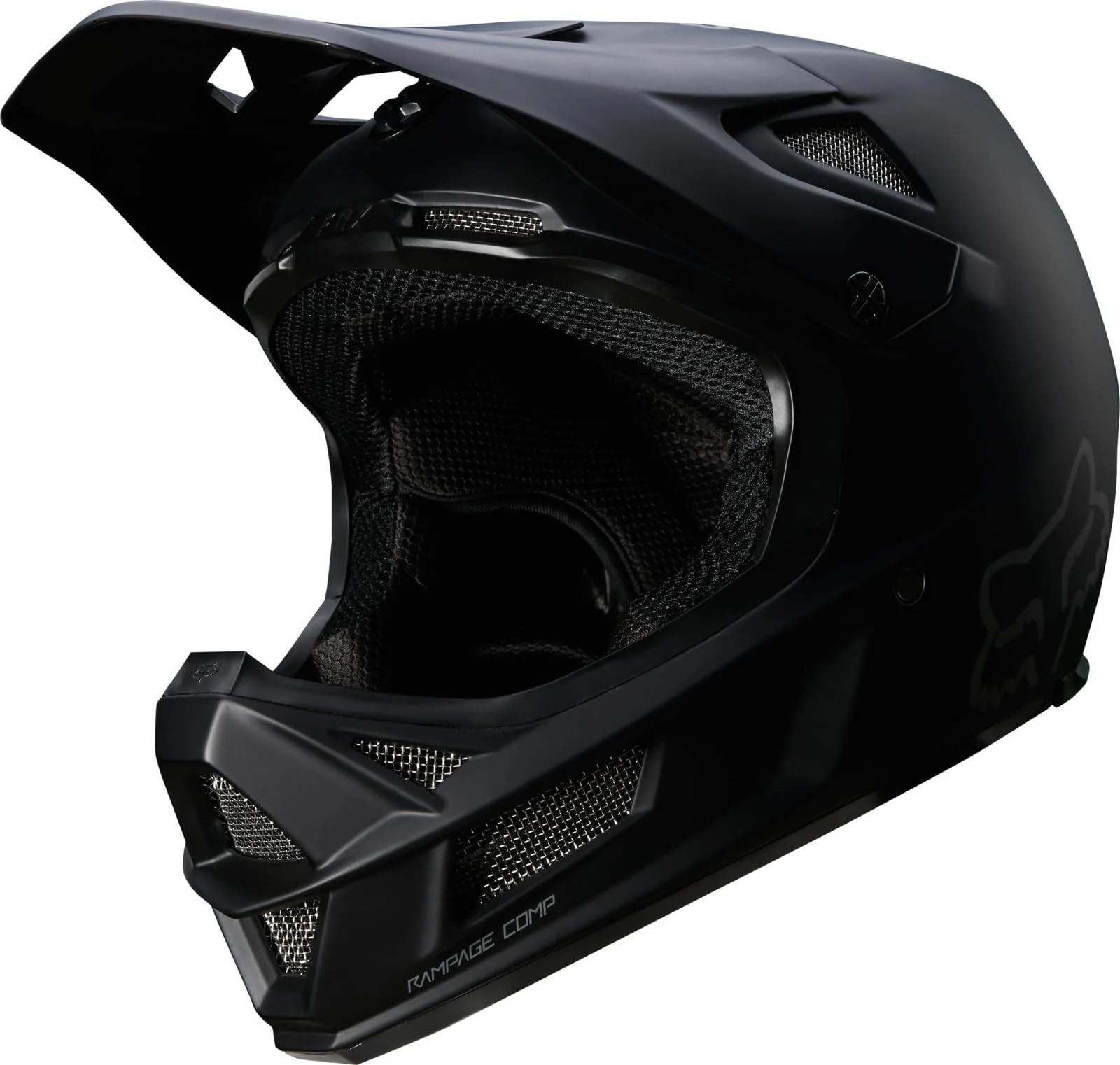 Fox Racing - Rampage Comp Bicycle Helmet - Matte Black - Image 6