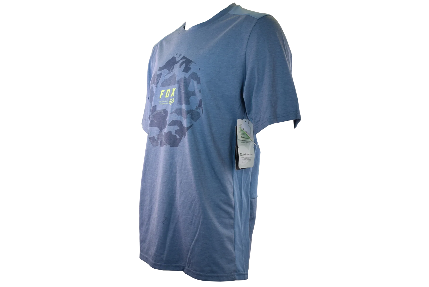 Fox Racing - Ranger Camo Moth Drirelease® SS Jersey - Dusty Blue - L - Image 2
