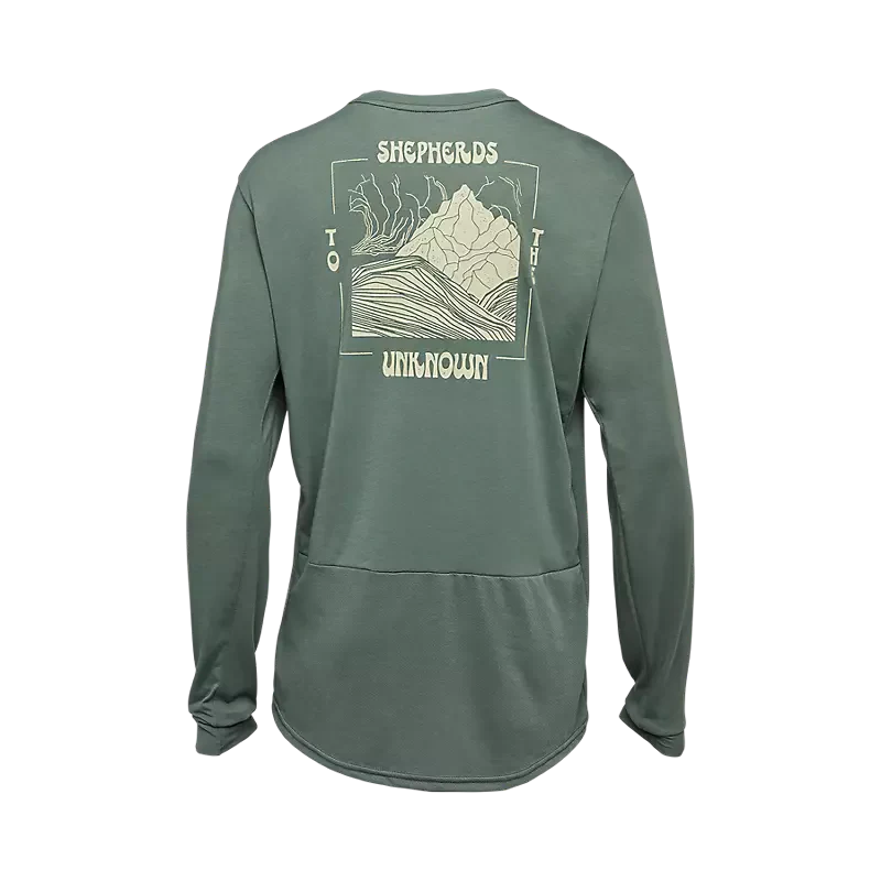 Fox Racing - Ranger Dr Ls Jersey Shepherds - Hun Grn - M