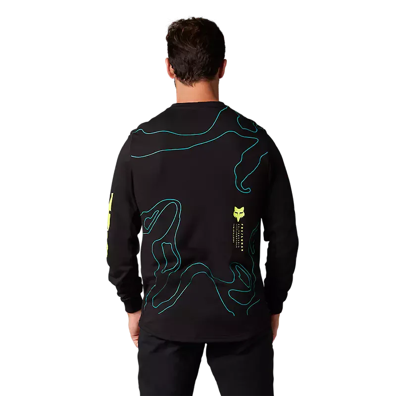 Fox Racing - Ranger Dr Md Ls Jrsy Lunar - Blk - M - Image 3