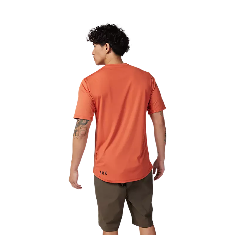Fox Racing - Ranger Lab Head SS Jersey - Atomic Orange - M - Image 4